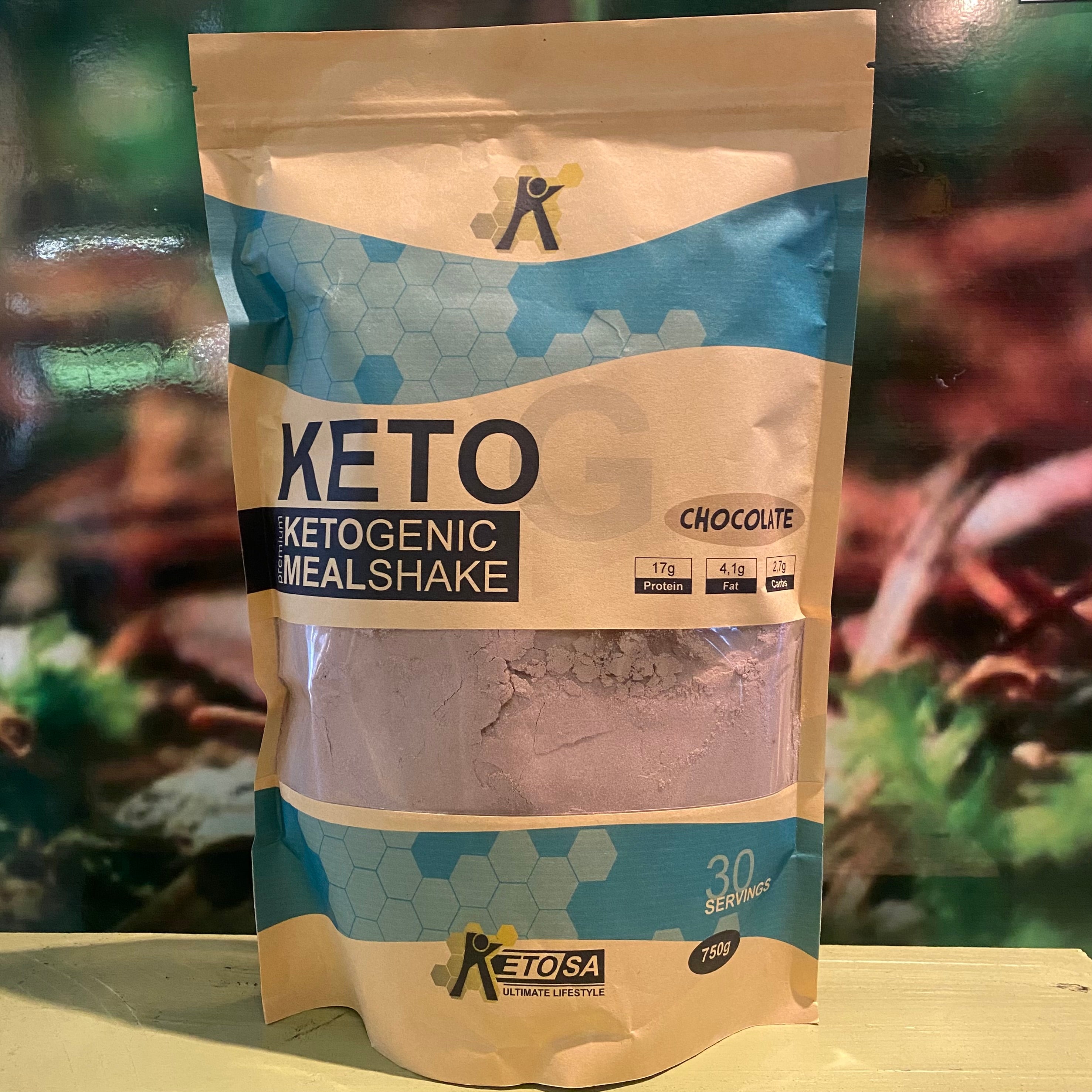 Keto-Sa Premium Ketogenic Meal Shake Chocolate 750g