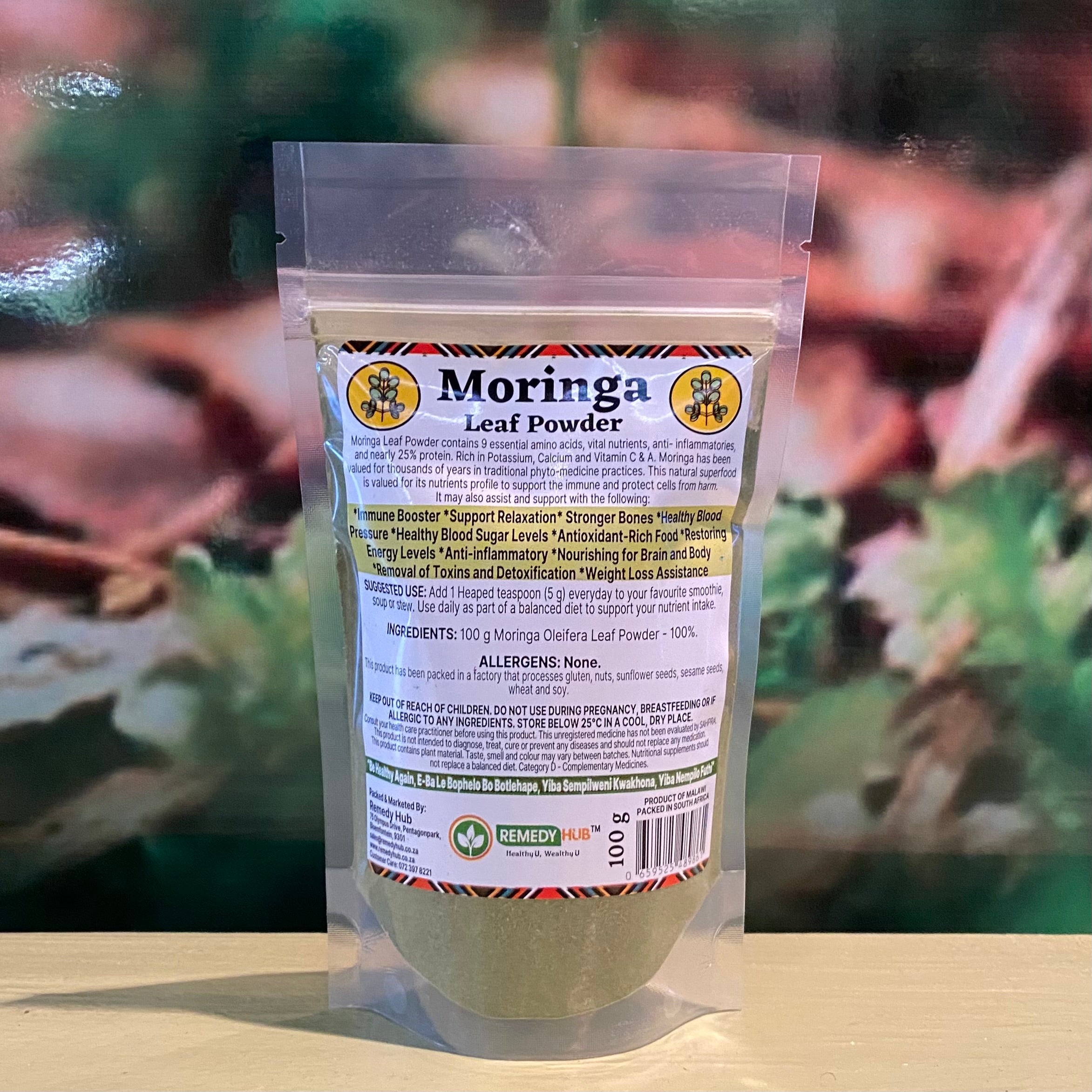 RemedyHub Moringa Leaf Powder 100grams