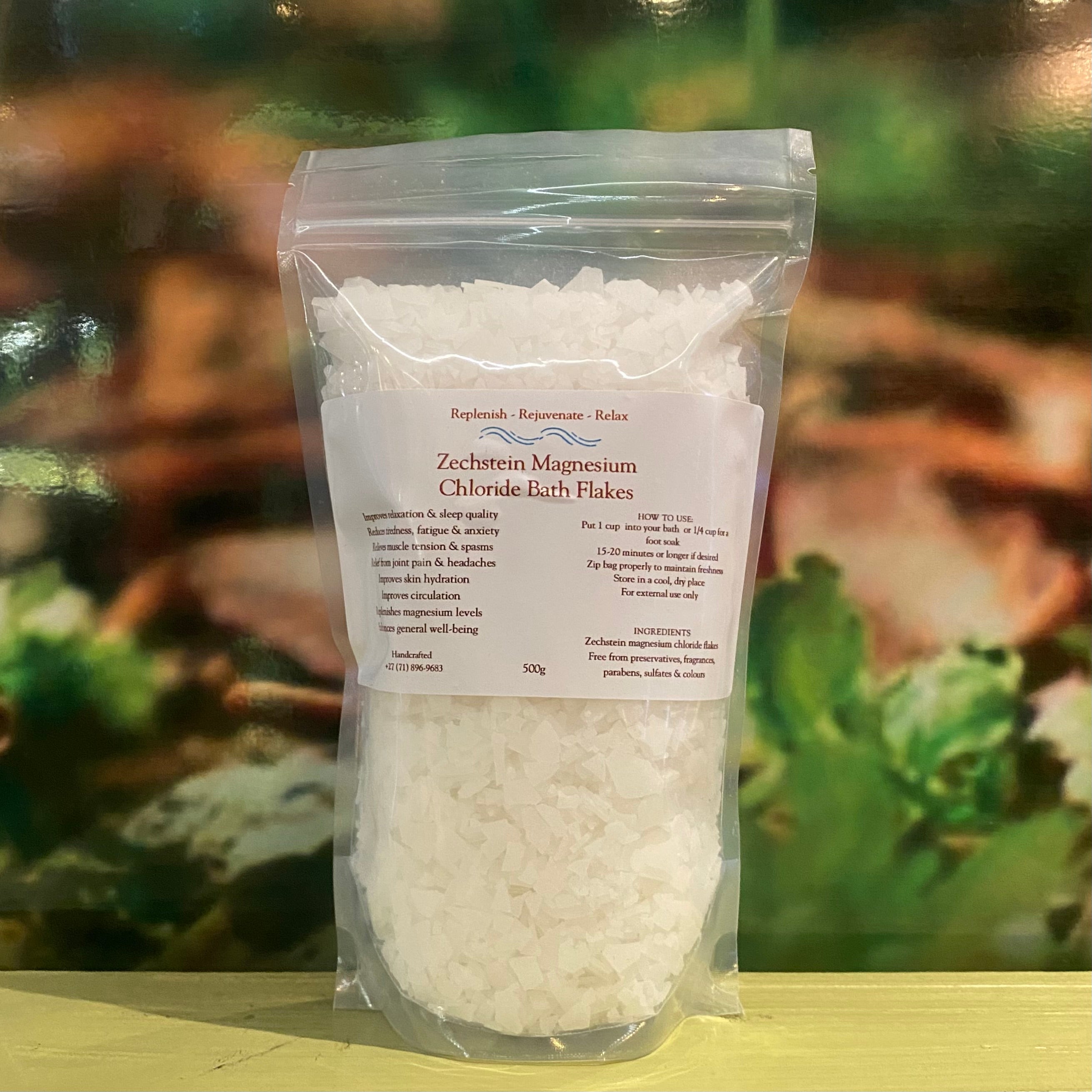 Zechstein Magnesium Chloride Bath Flakes  500g