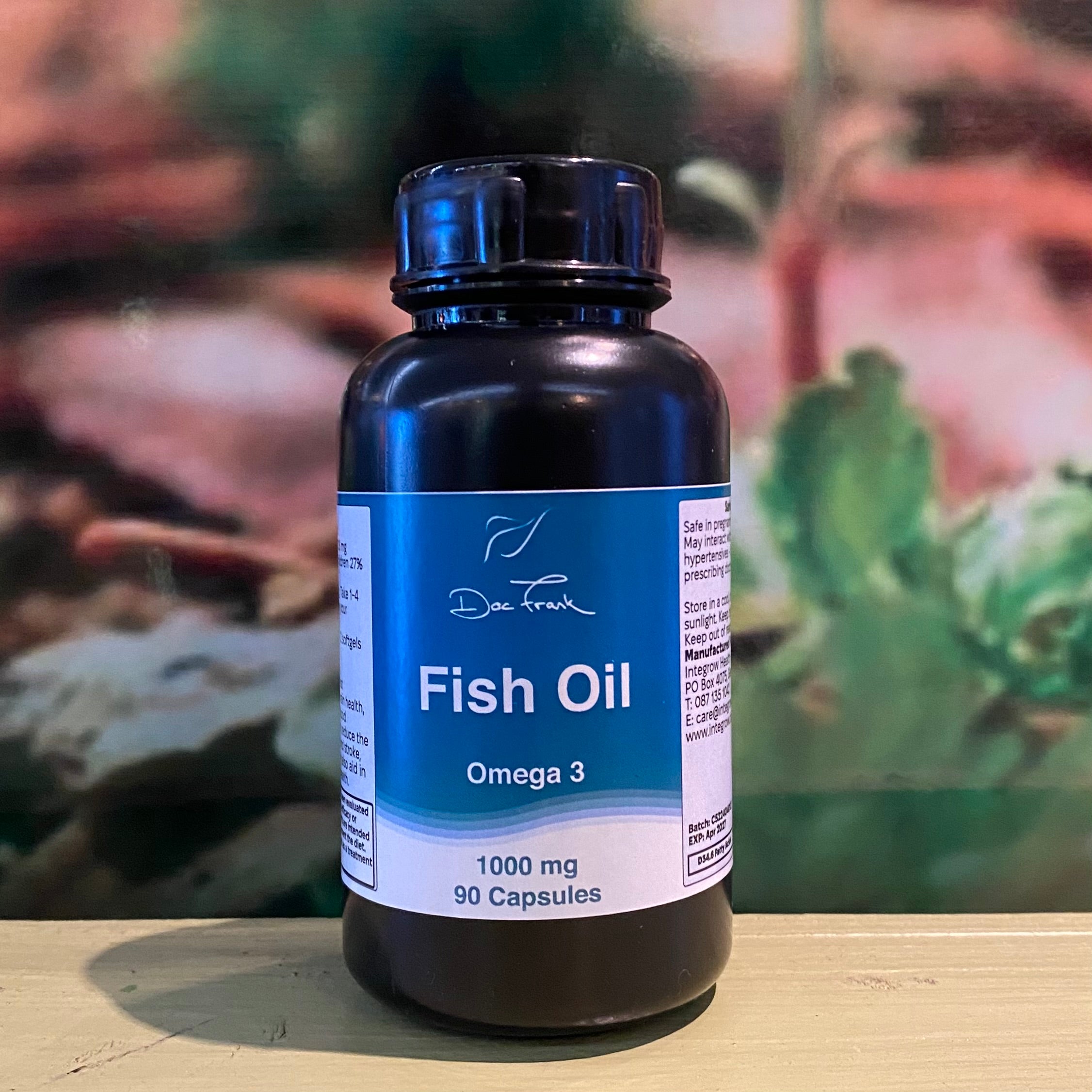 Doc Frank Fish Oil  1000mg  90softgels