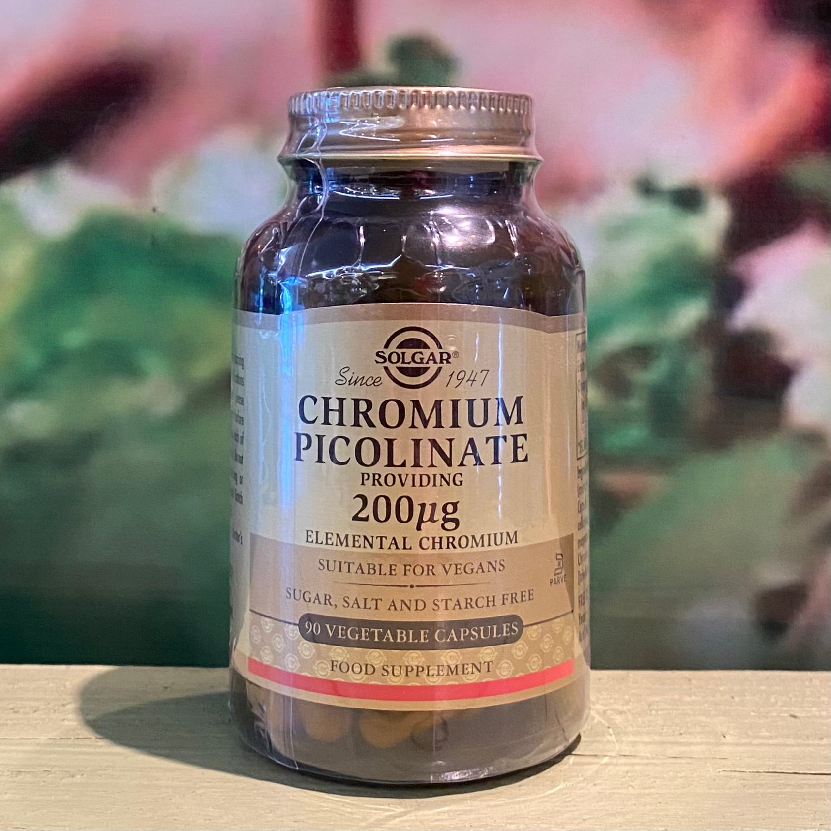 Solgar Chromium Picolinate 200 µg  90  capsules