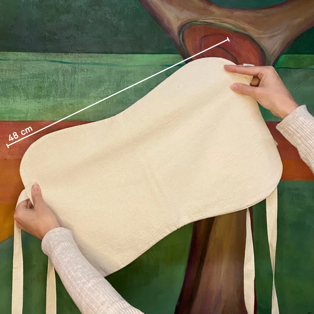 Castor Oil Pack – Extra Large (48cm, Rectangular with Strings)