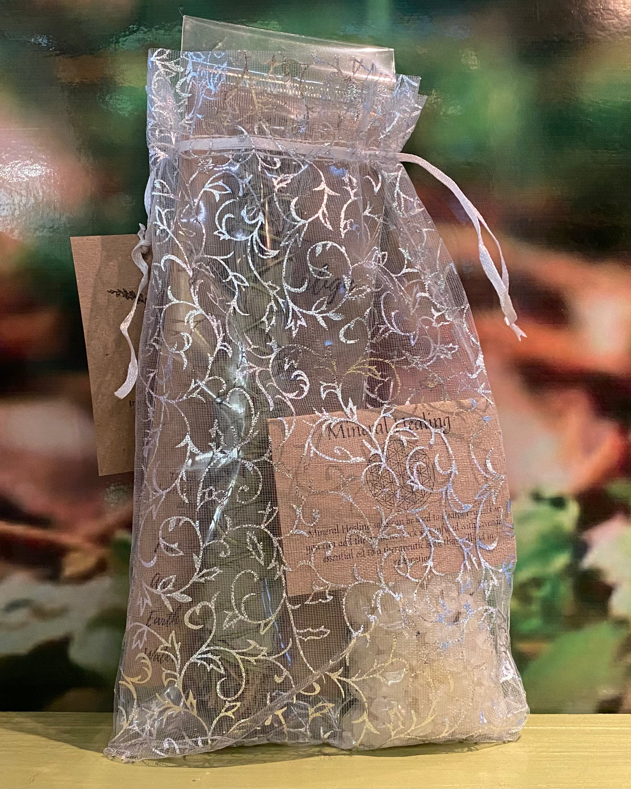 Lavender Smudge stick & Mineral Salt