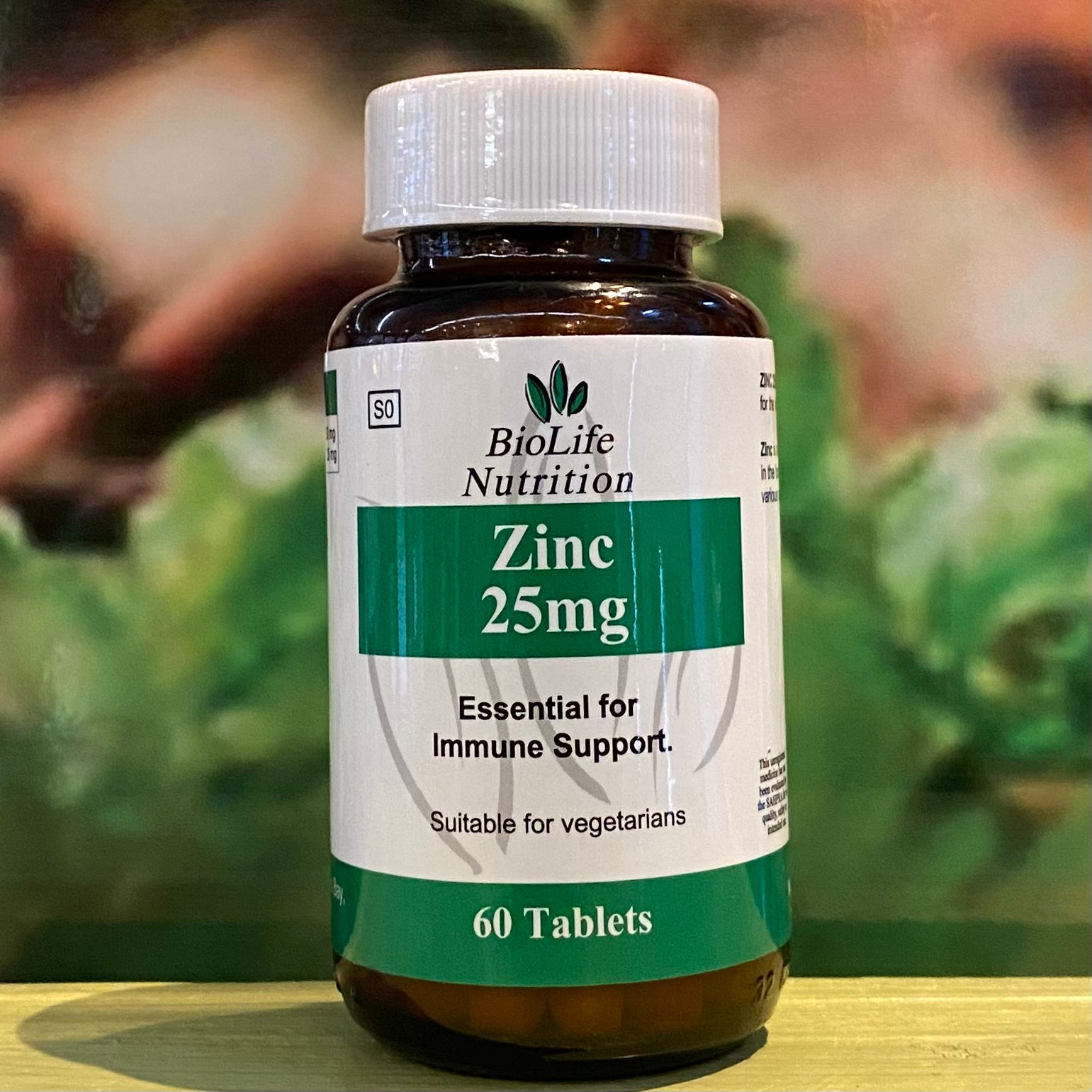 Bio Life Zinc 25mg  60 tablets