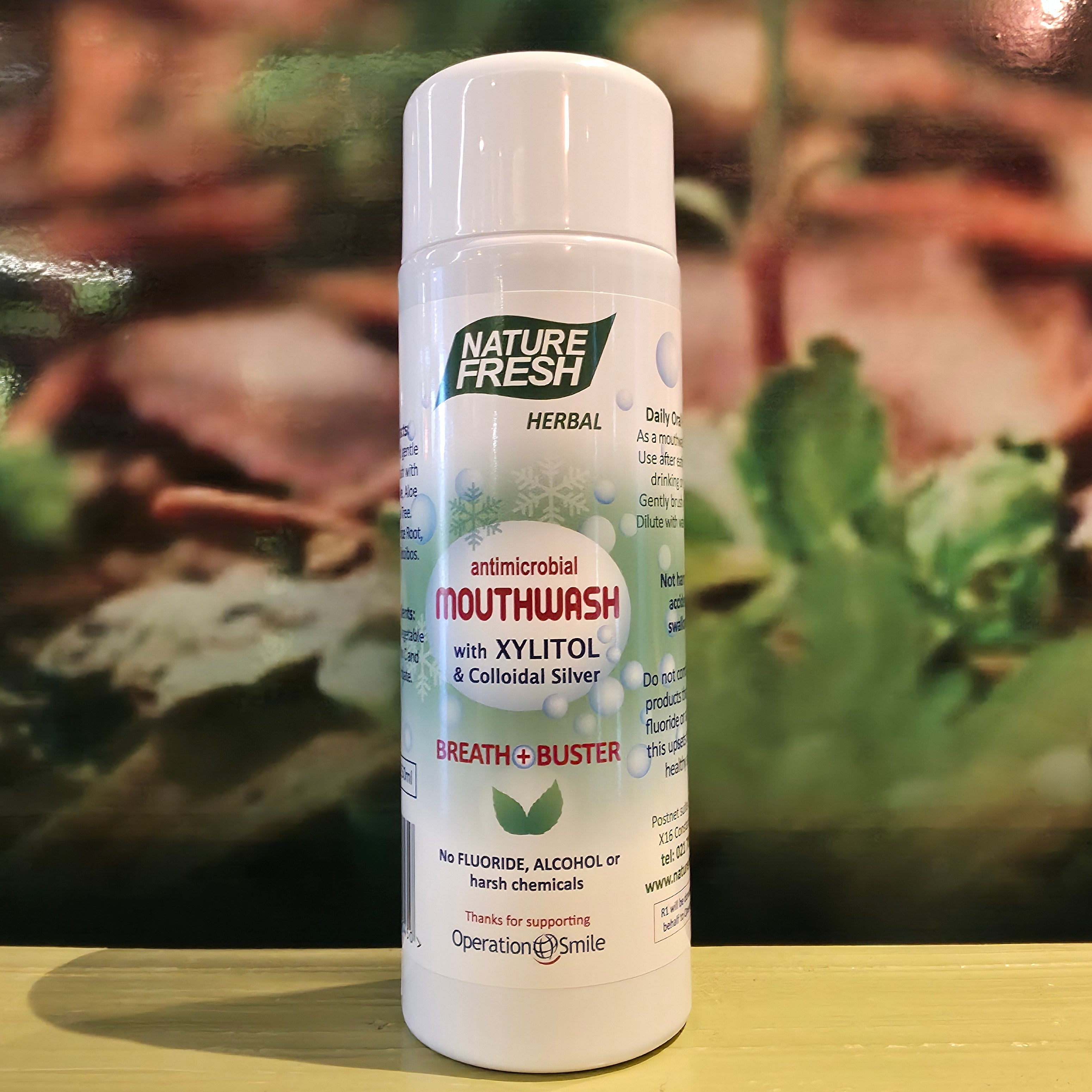 Nature Fresh Breath Buster Anti-Microbial Mouthwash  250ml