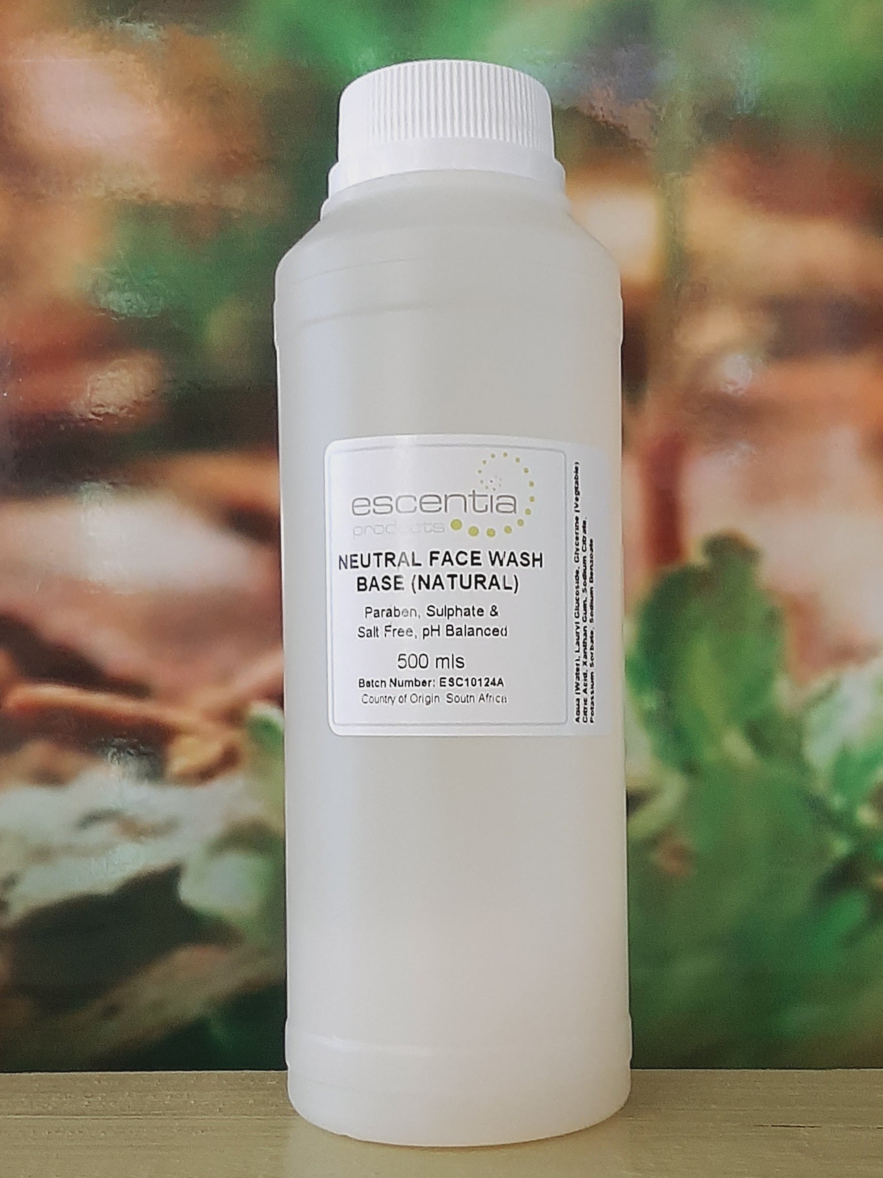 Escentia Neutral Face Wash Base (Natural)  500ml