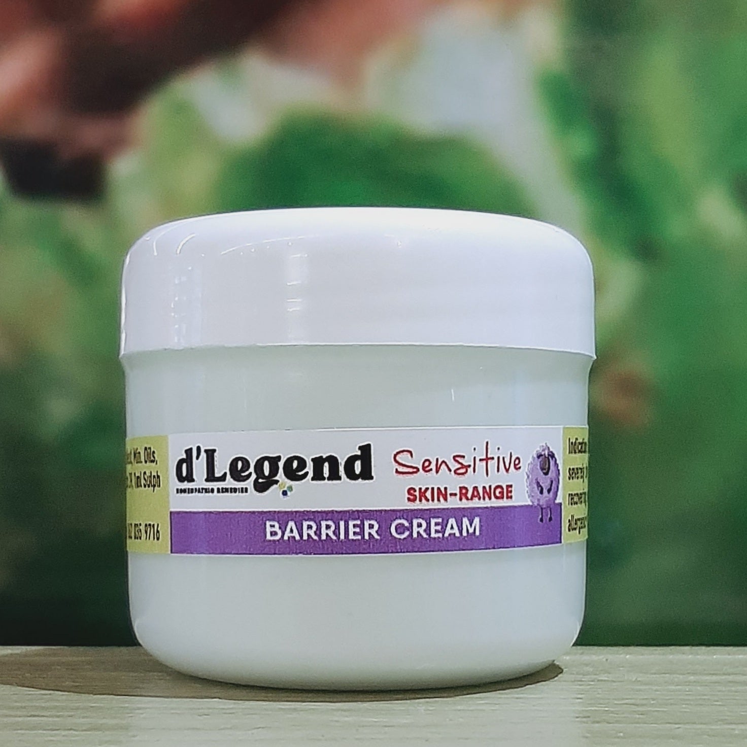 d'Legend Sensitive Skin Range Barrier Cream 50ml