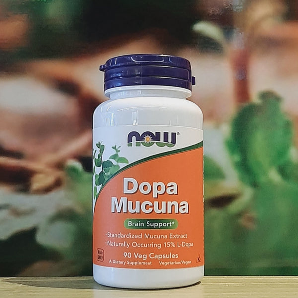 NOW Dopa Mucuna 90caps Emagenes Health Shop