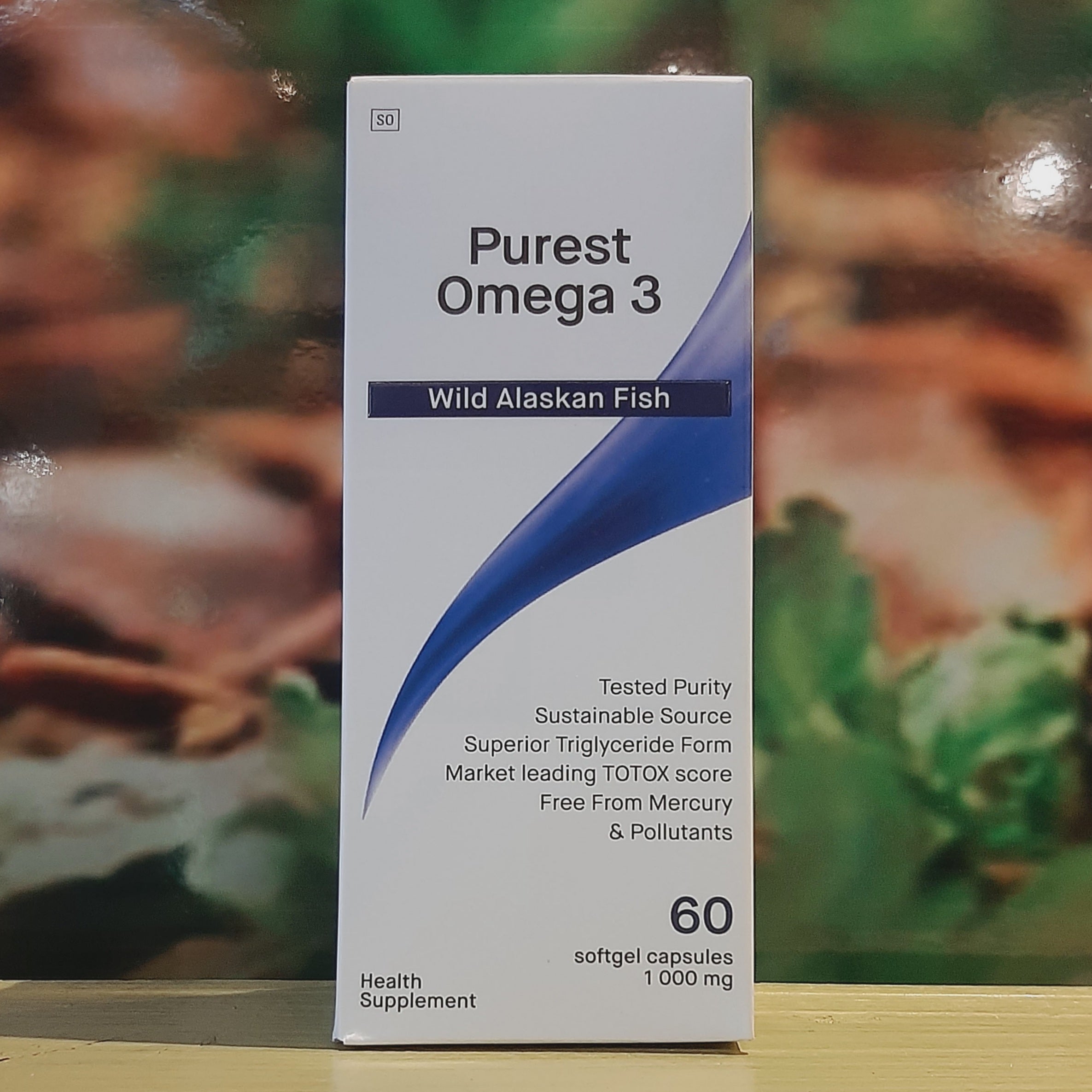 COYNE Purest Omega 3 Wild Alaskan Fish 1000mg 60 capsules