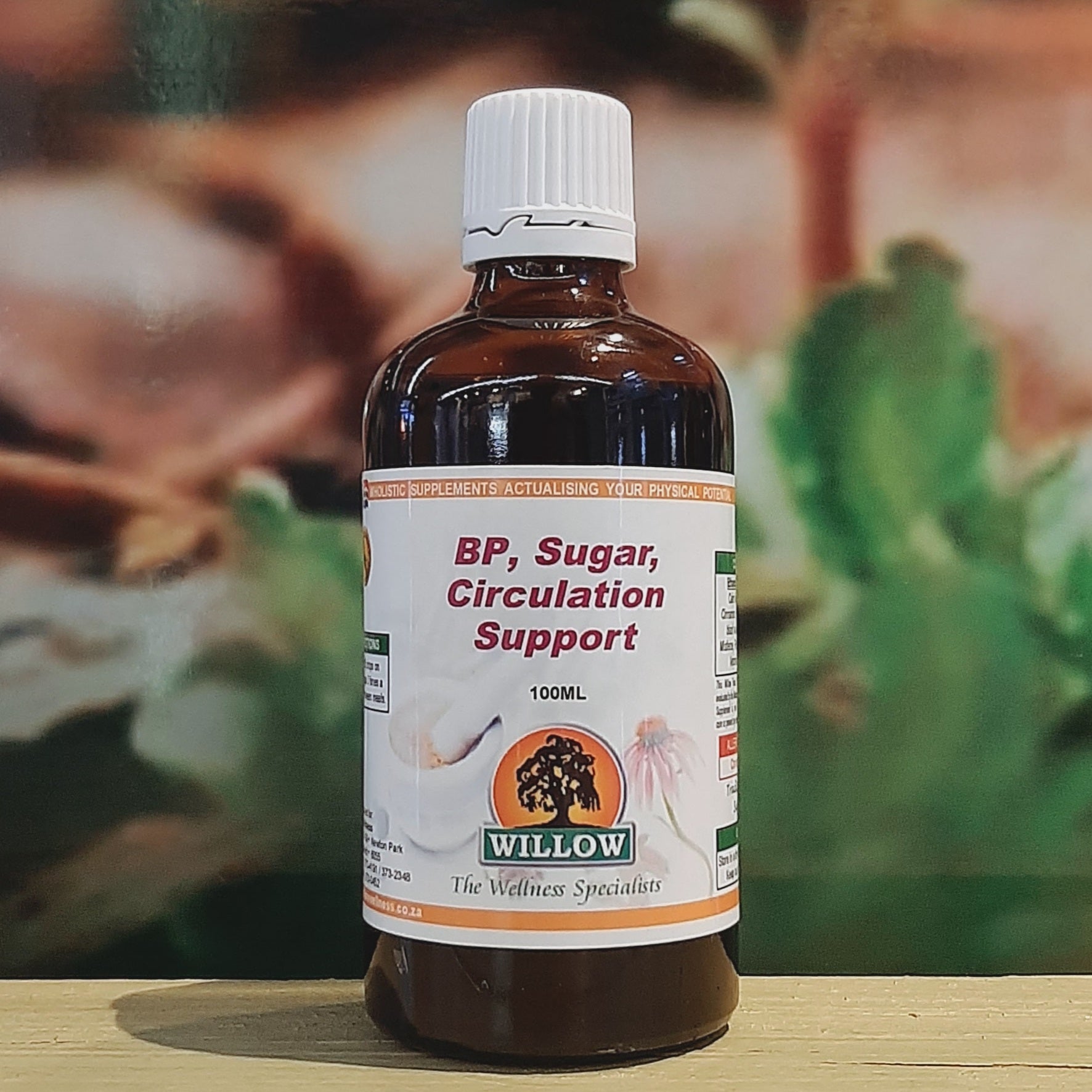 Willow BP, Sugar and Circulation Support drops 100ml