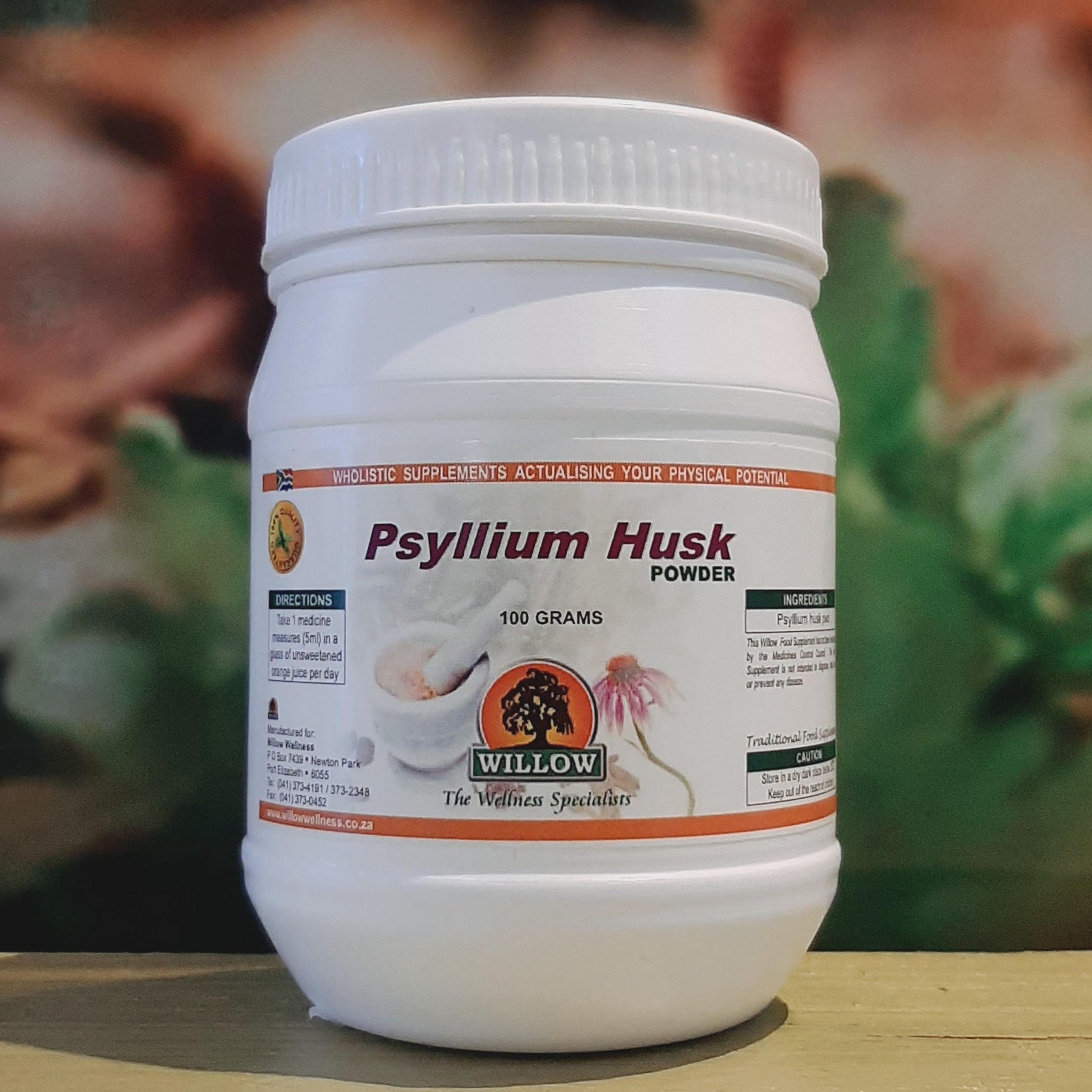 Willow Psyllium Husks  Powder 100g
