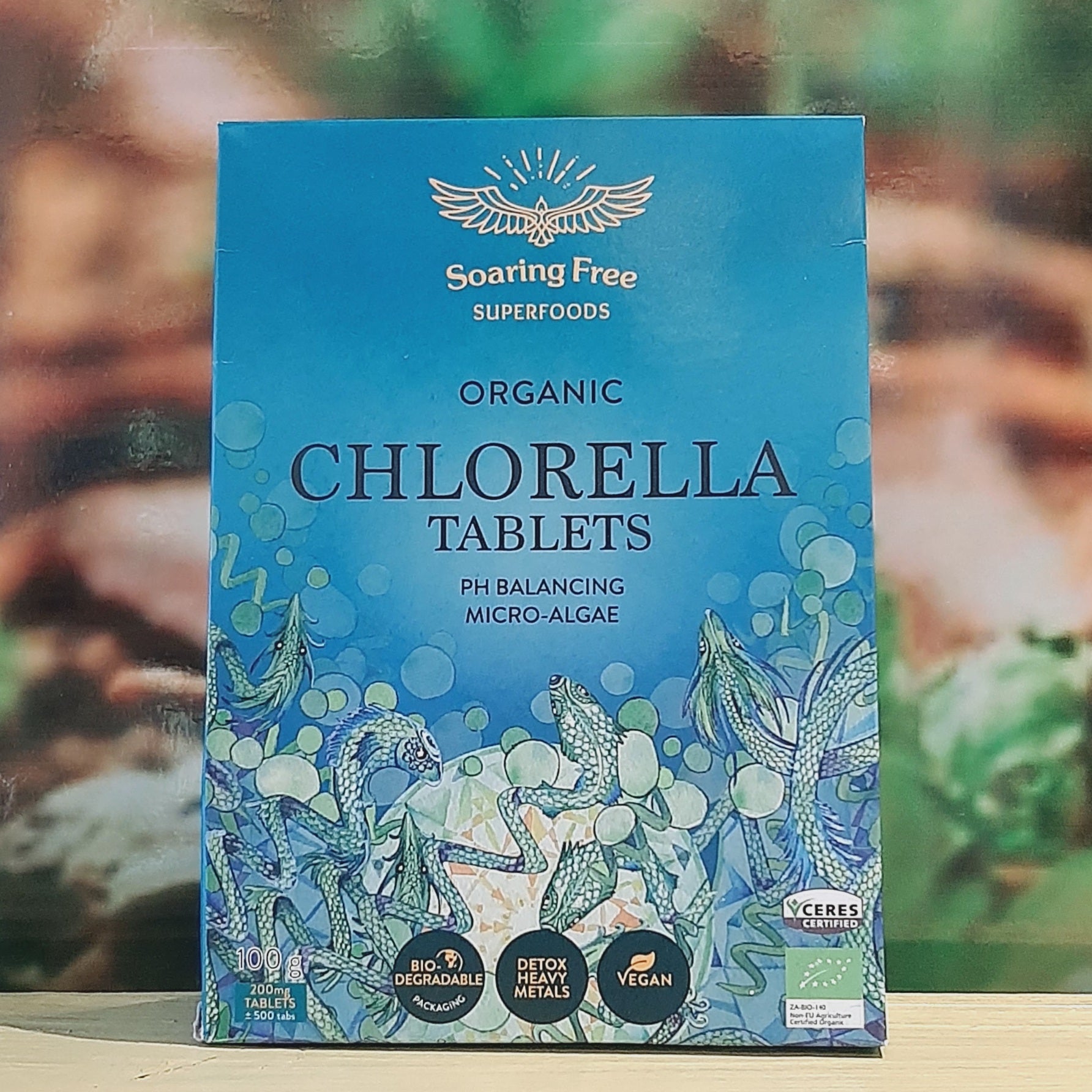 Soaring Free Organic Chlorella 500tablets