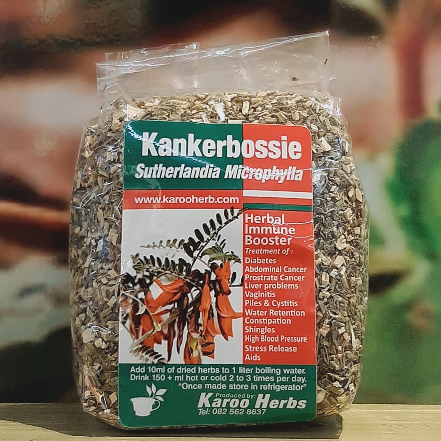 Karoo Herb Kankerbossie (Sutherlandia) 100g (mixture of leaves and stem)