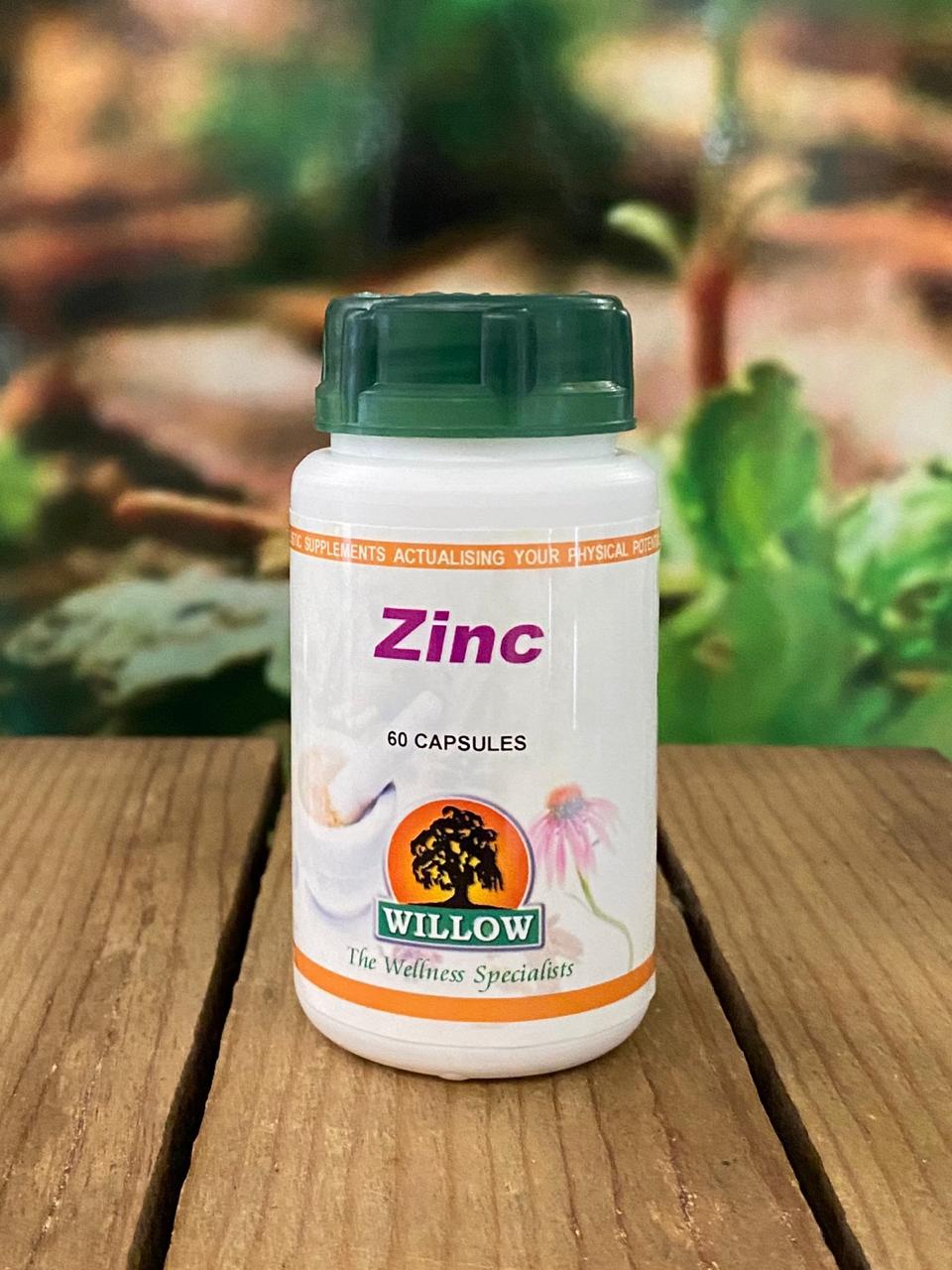 Willow Zinc 60 capsules