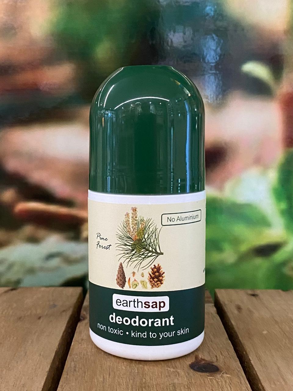 EarthSap Deodrant Roll-On (Pine Forest) 50ml