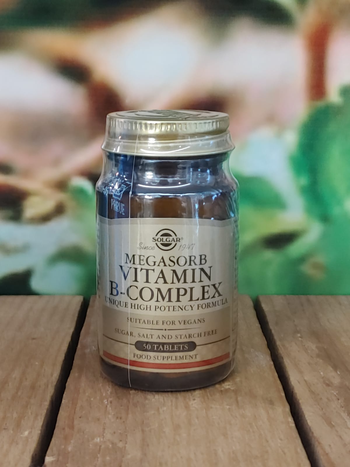Solgar Megasorb Vitamin B Complex 50 tablets