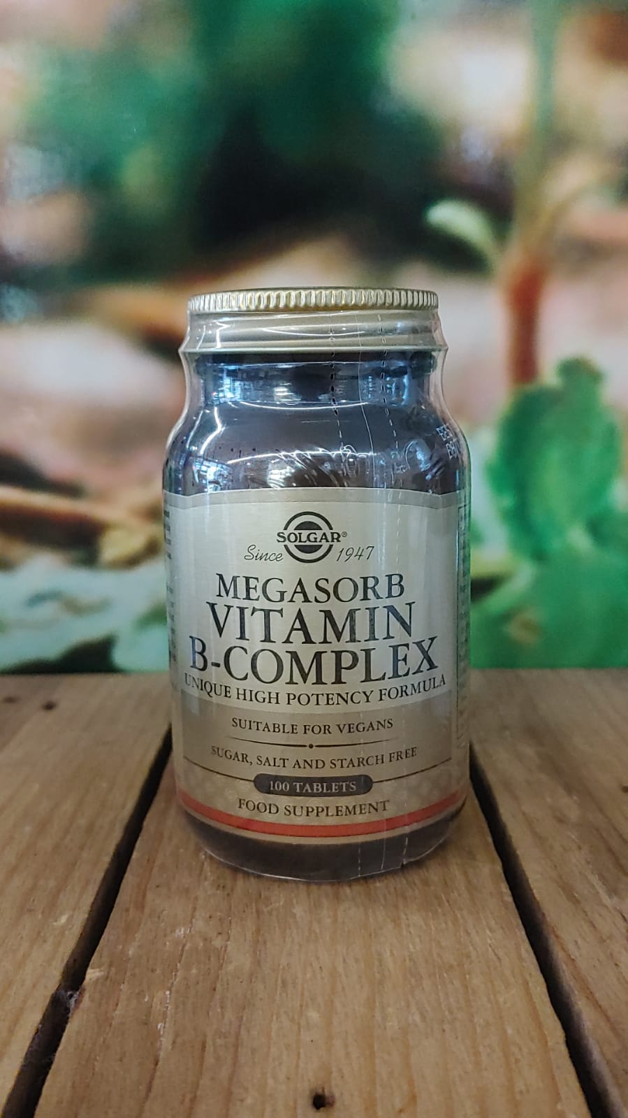 Solgar Megasorb Vitamin B-Complex 100 tablets