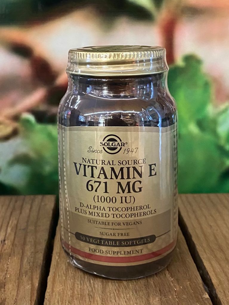 Solgar Vitamin E 50 softgels