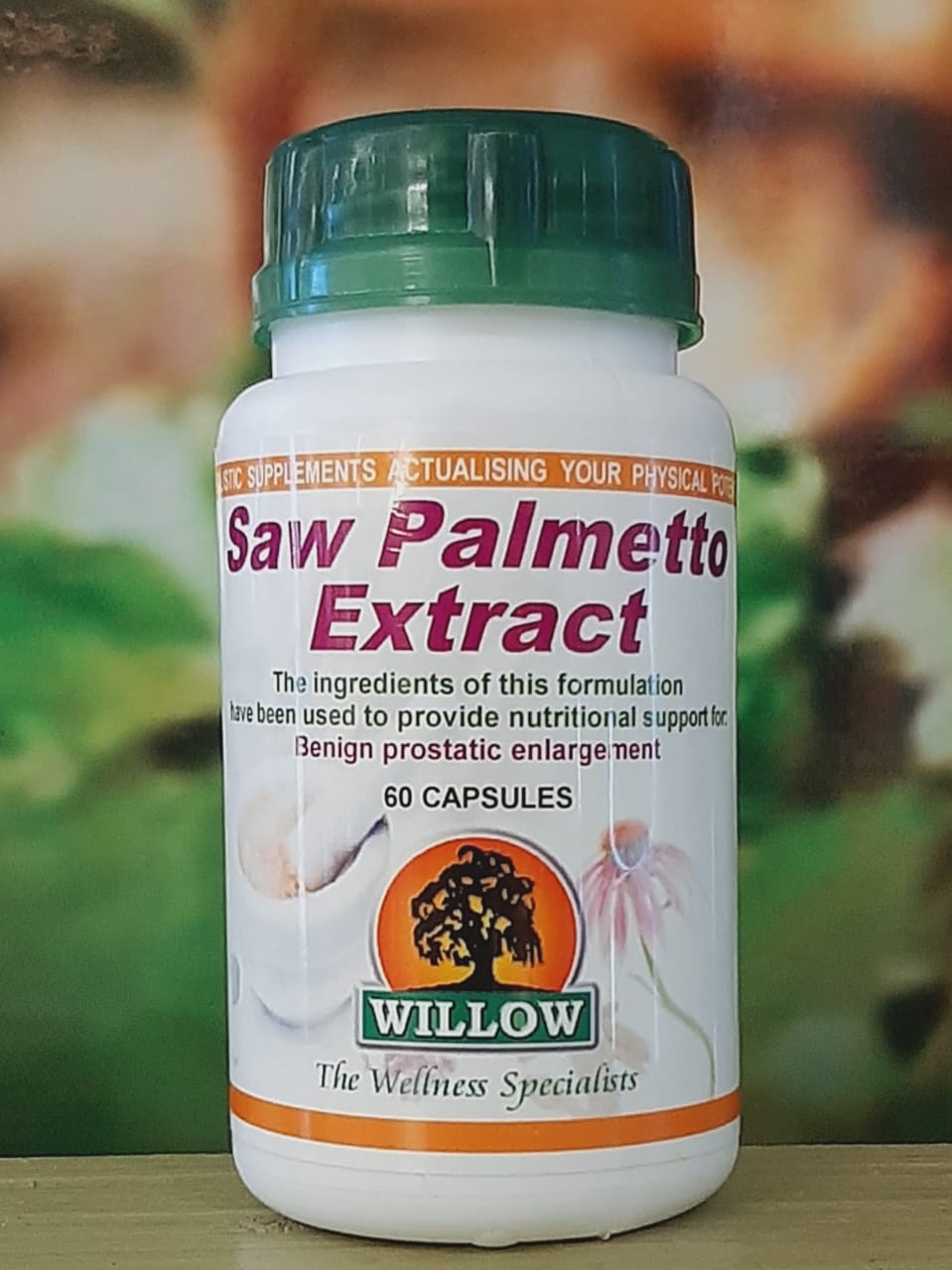 Willow Saw Palmetto 60  capsules