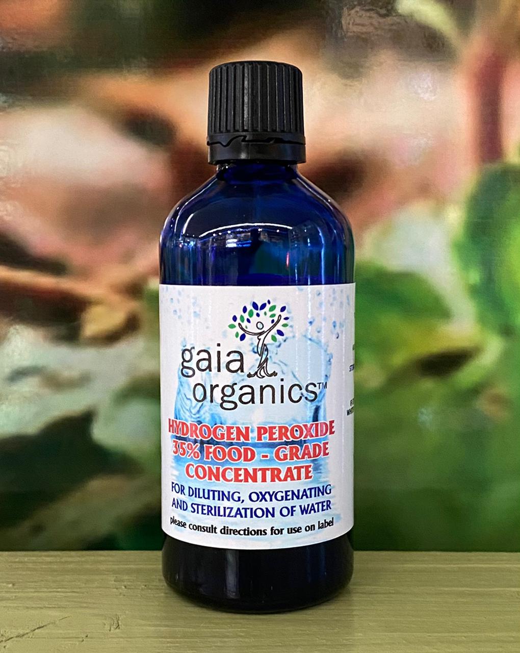Gaia Hydrogen Peroxide 35% Food Grade  75ml