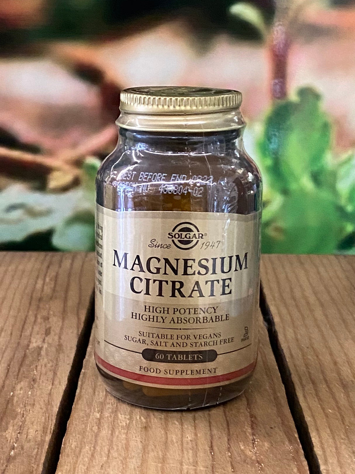 Solgar Magnesium Citrate 60 capsules