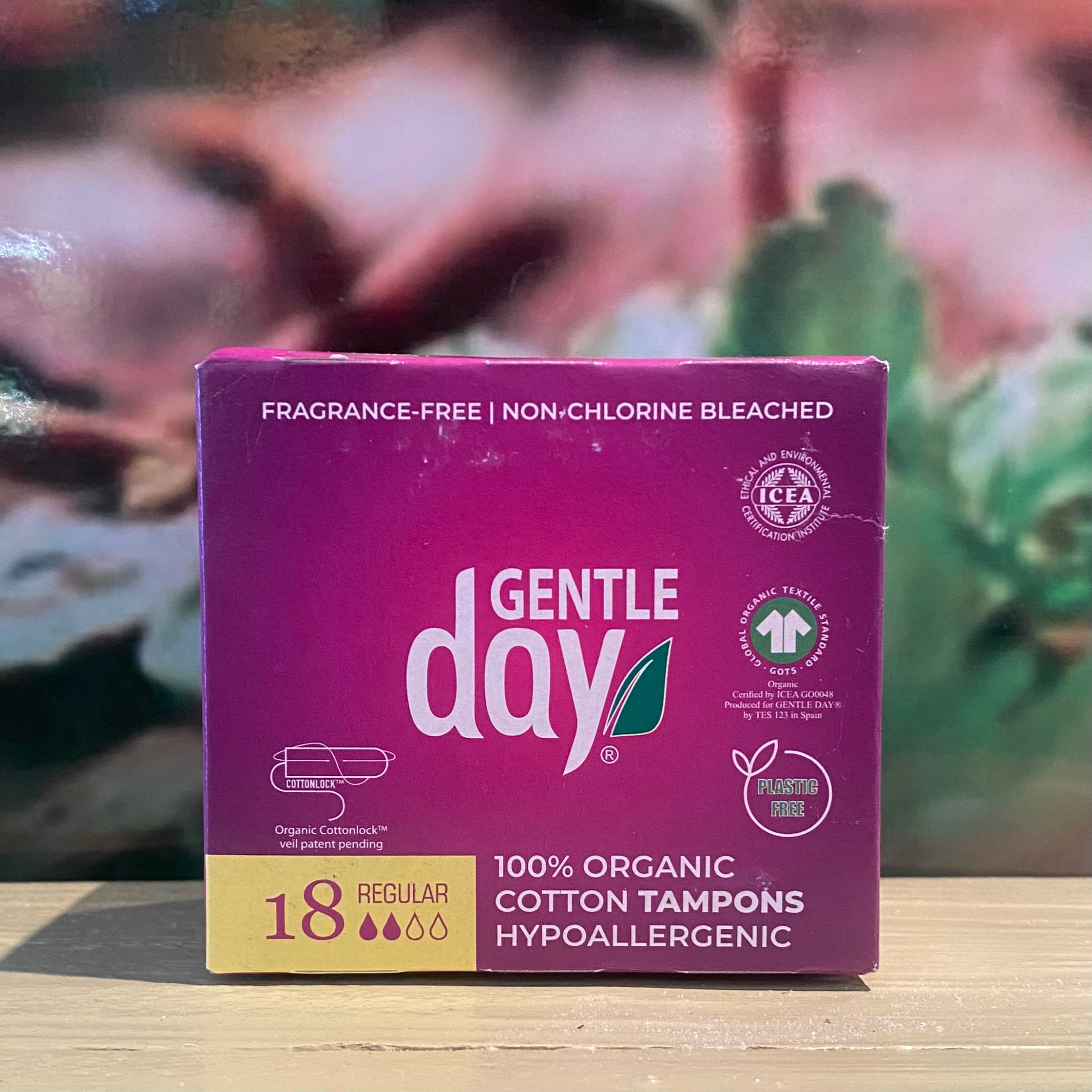 Gentle Day Organic Cotton Tampons REGULAR