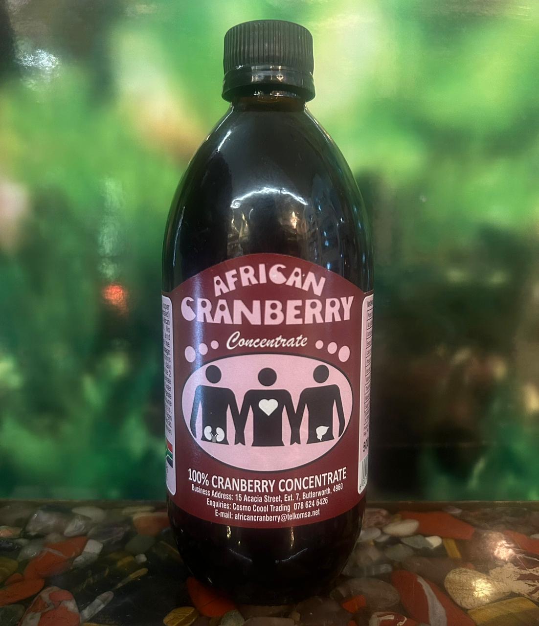 African Cranberry Concentrate 500ml