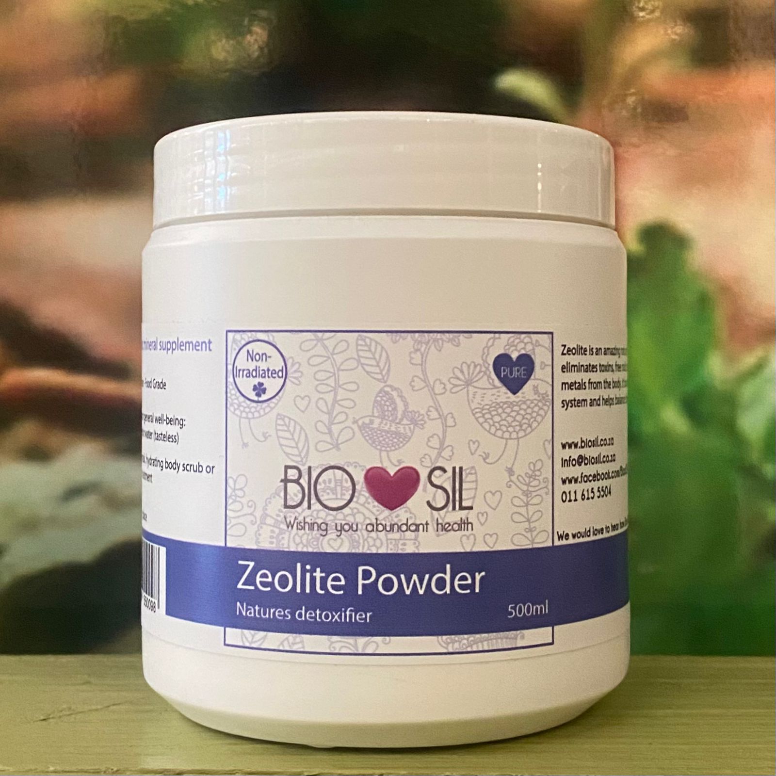 Biosil Zeolite Powder 480mg