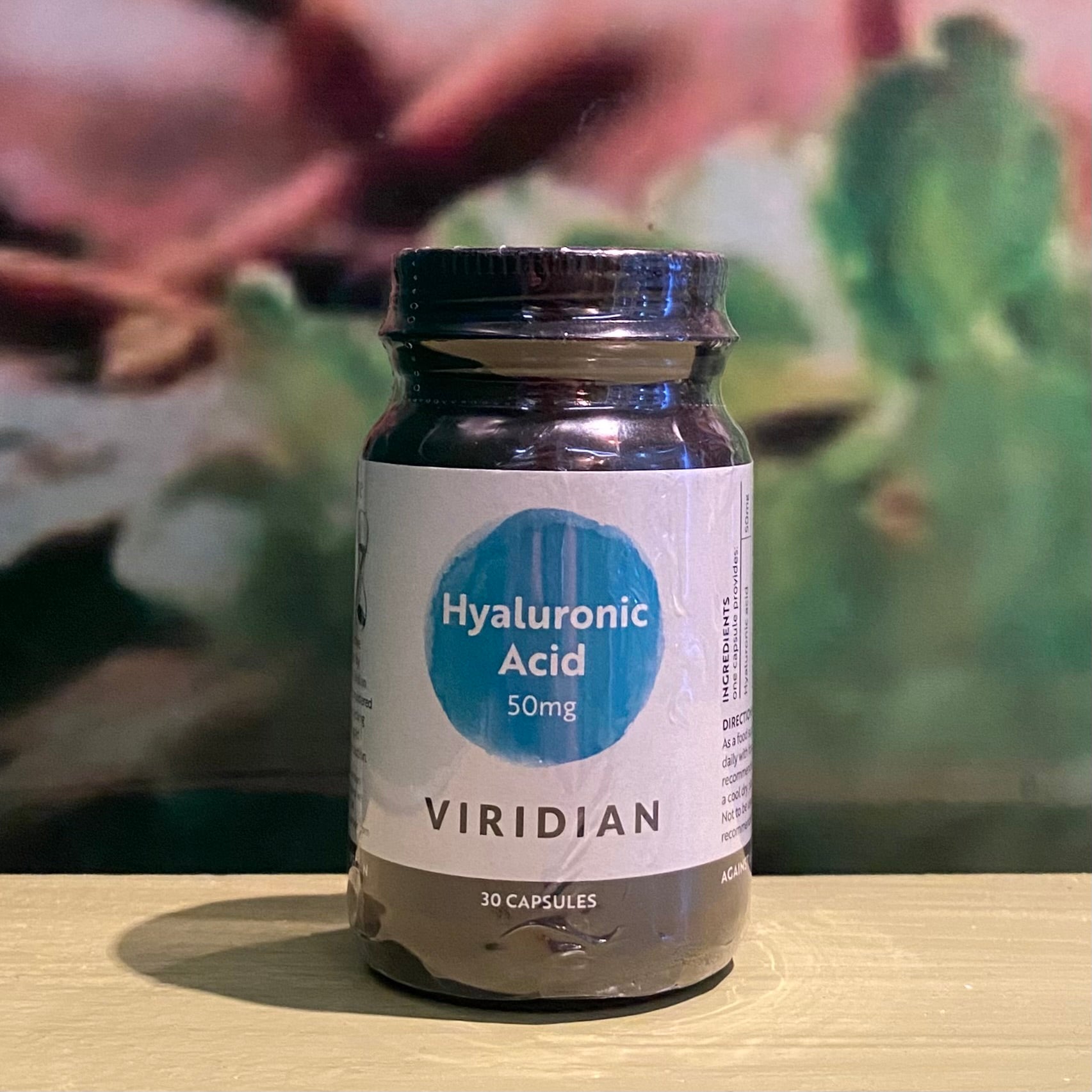 Viridian Hyaluronic Acid 50mg 30 capaules