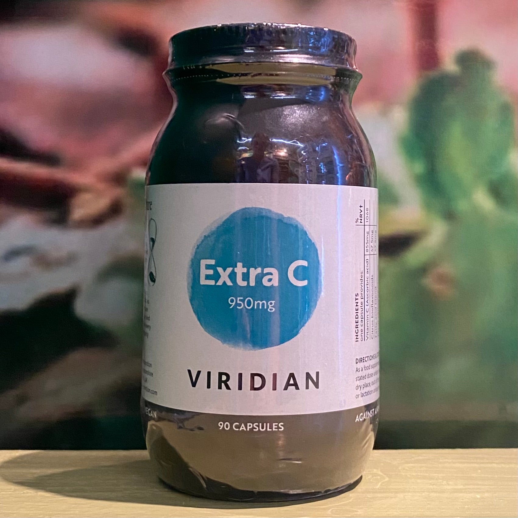 Viridian Extra C 950mg 90 capsules