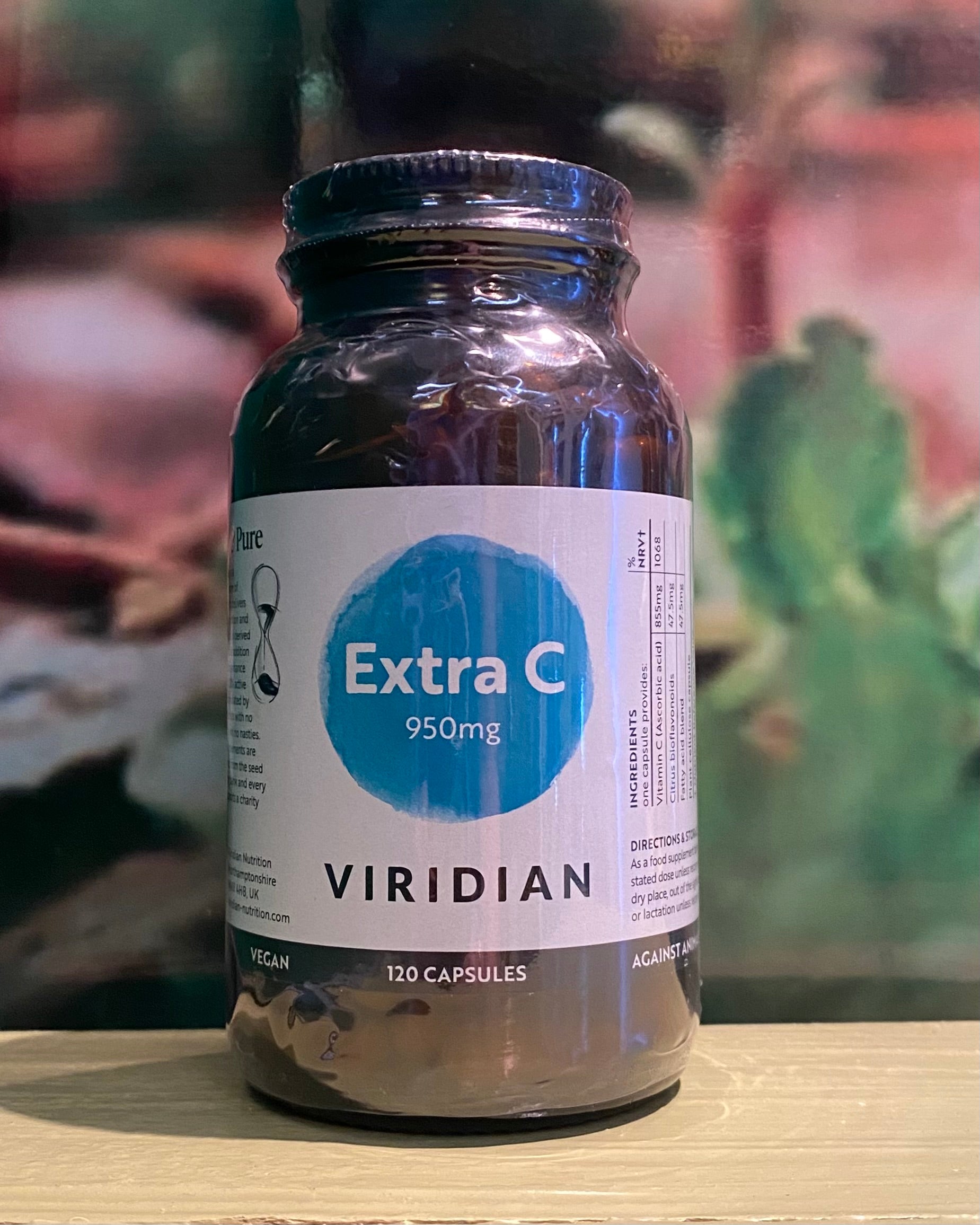 Viridian Extra C 950mg 120 capsules