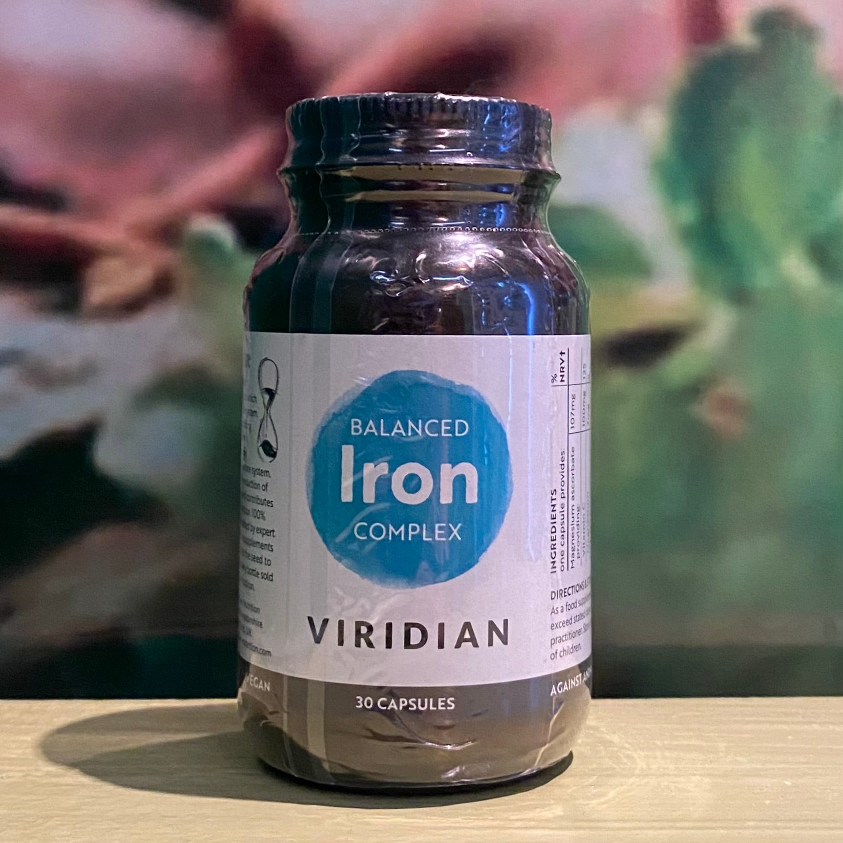 Viridian Balanced Iron Complex 30capsules