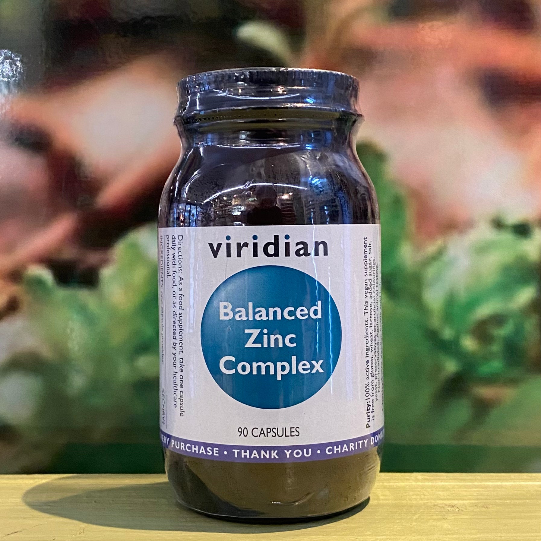 Viridian Balanced Zinc Complex 90 capsules – Emagenes Health Shop