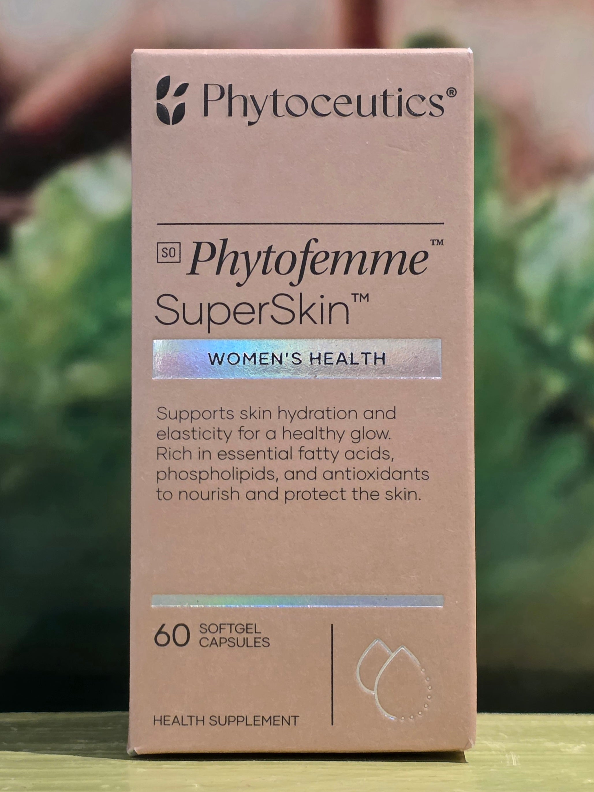Phytoceutics  Phytofemme SuperSkin Krill Oil   60capsules