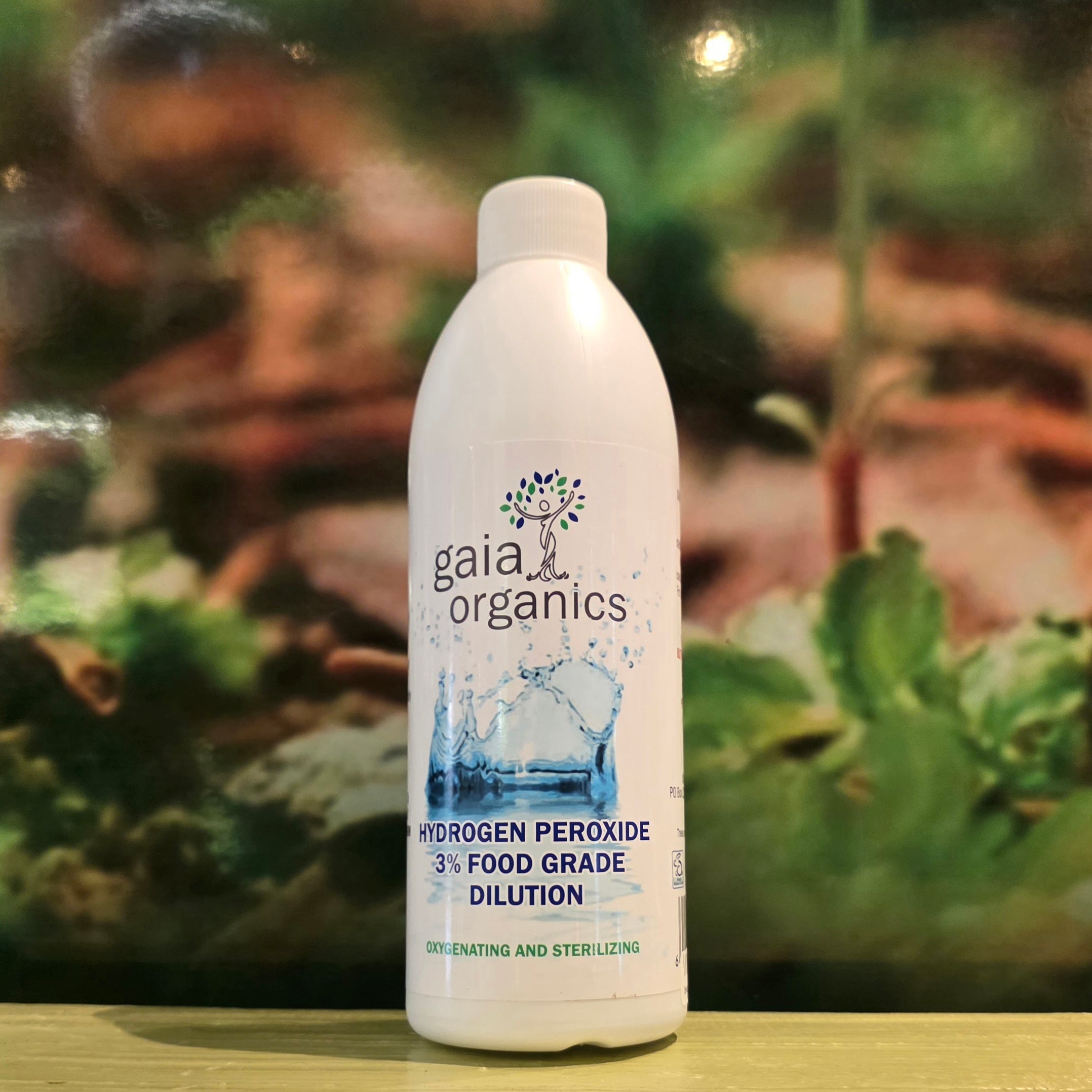 Gaia Hydrogen Peroxide 3% Food Grade 500ml