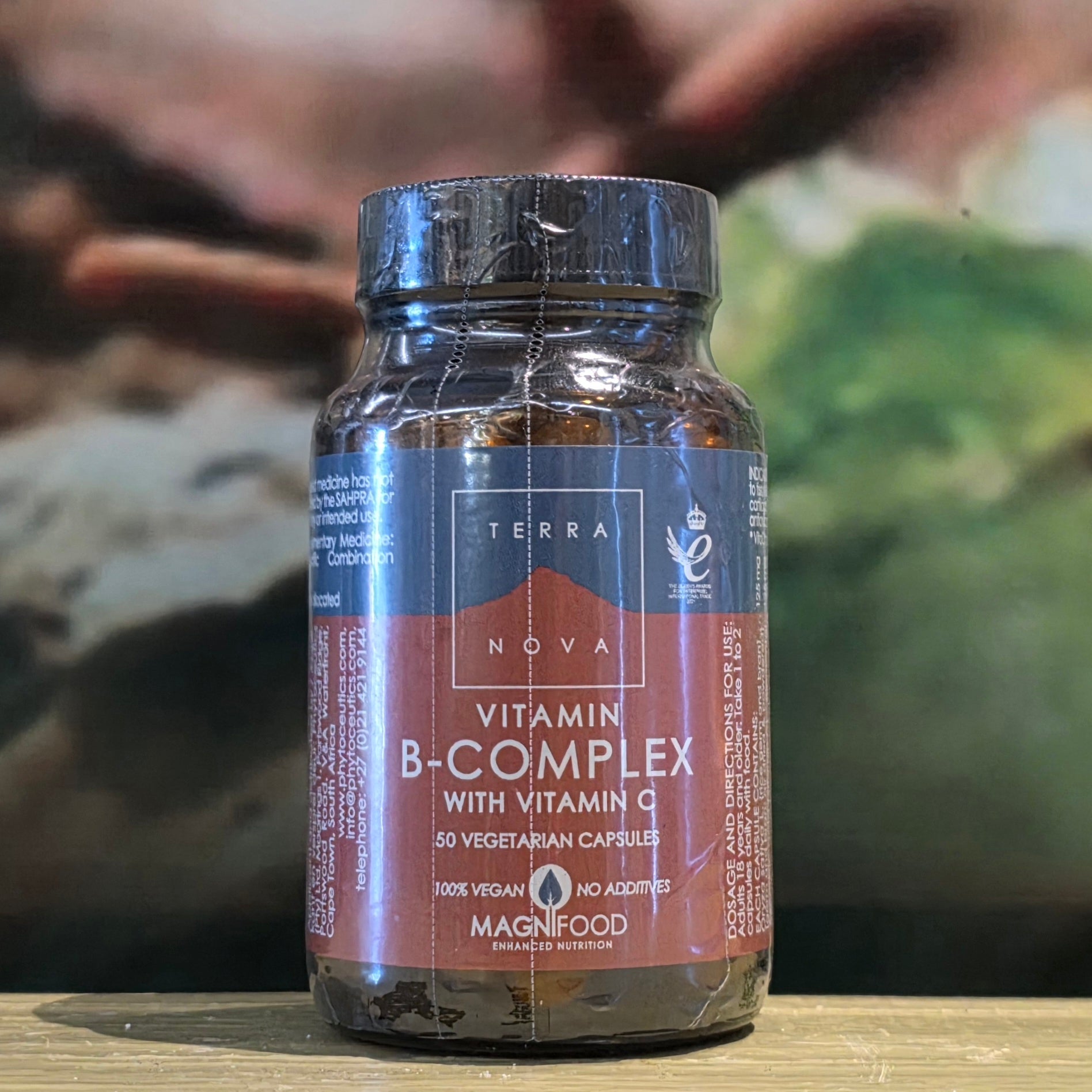 Terra Nova Vitamin B-Complex with Vitamin C 50 capsules