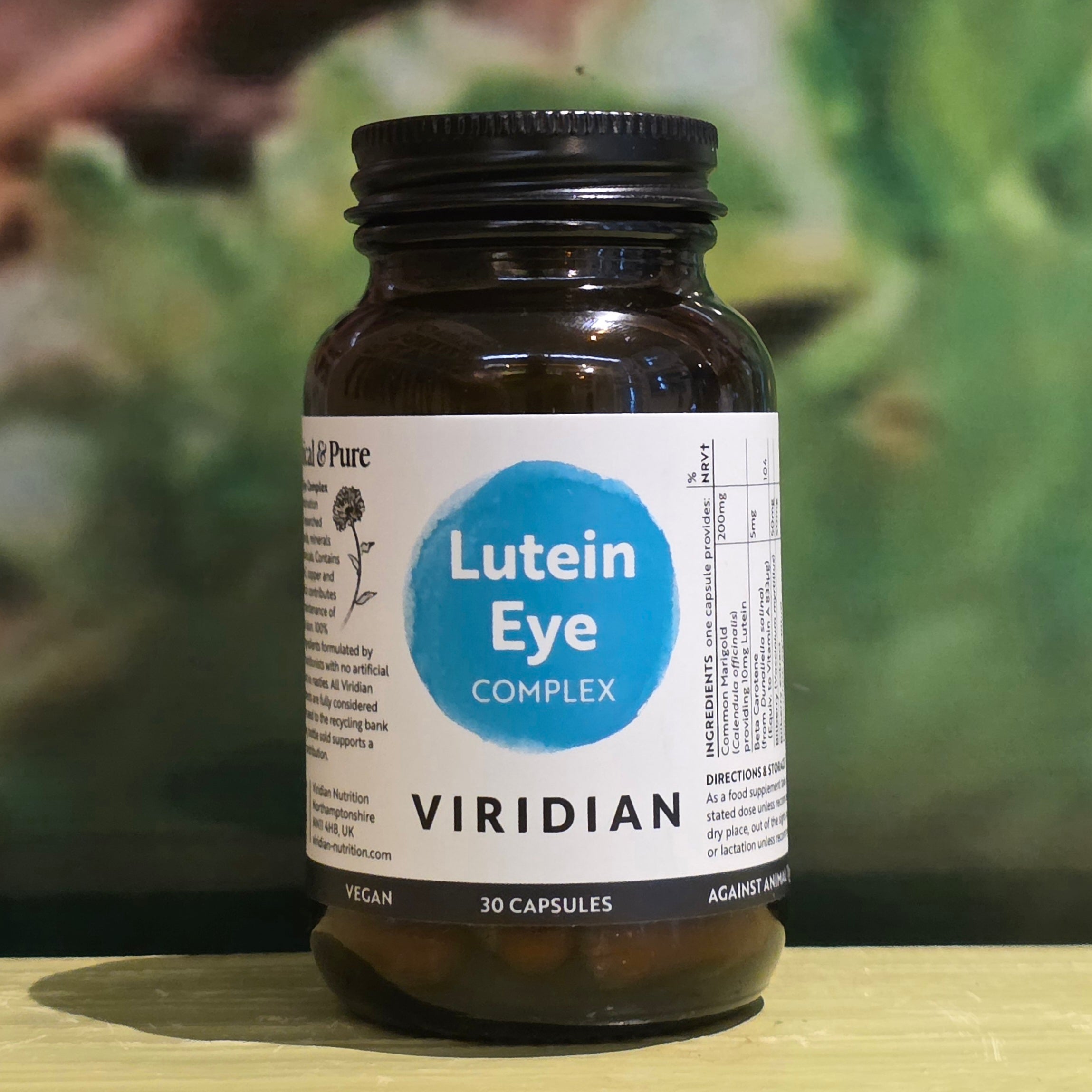 Viridian Lutein eye complex 60 capsules