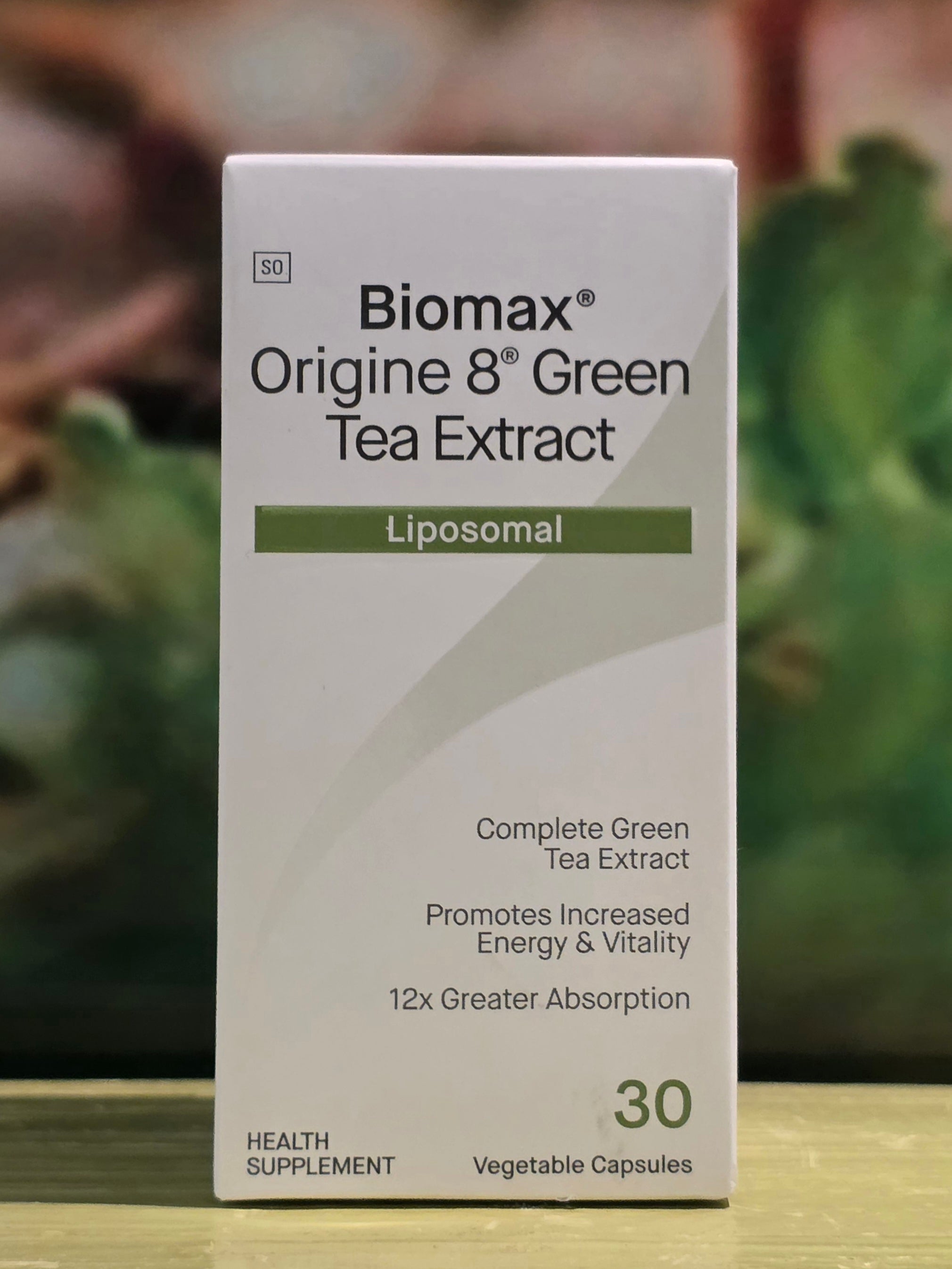 Biomax Origine 8 Liposomal Green Tea Extract  30 capsules