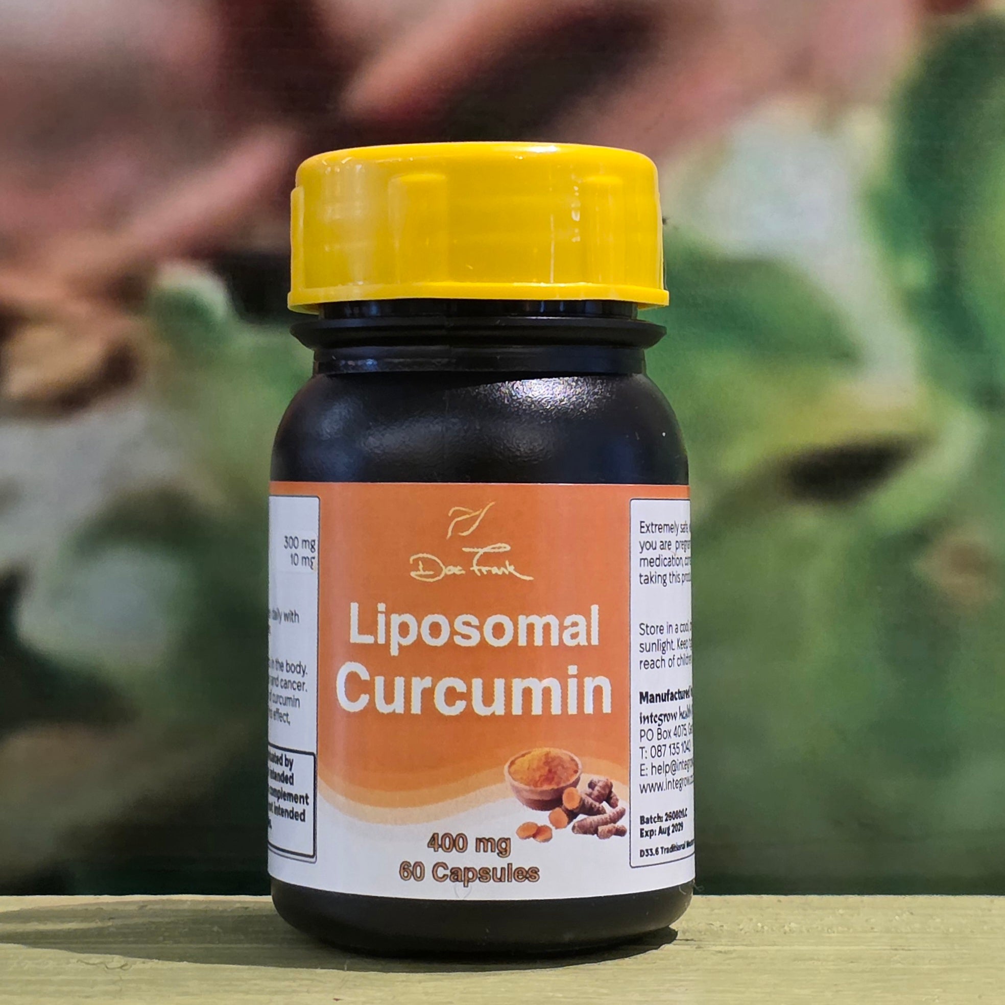 Doc Frank Liposomal Curcumin 400 mg 60 capsules