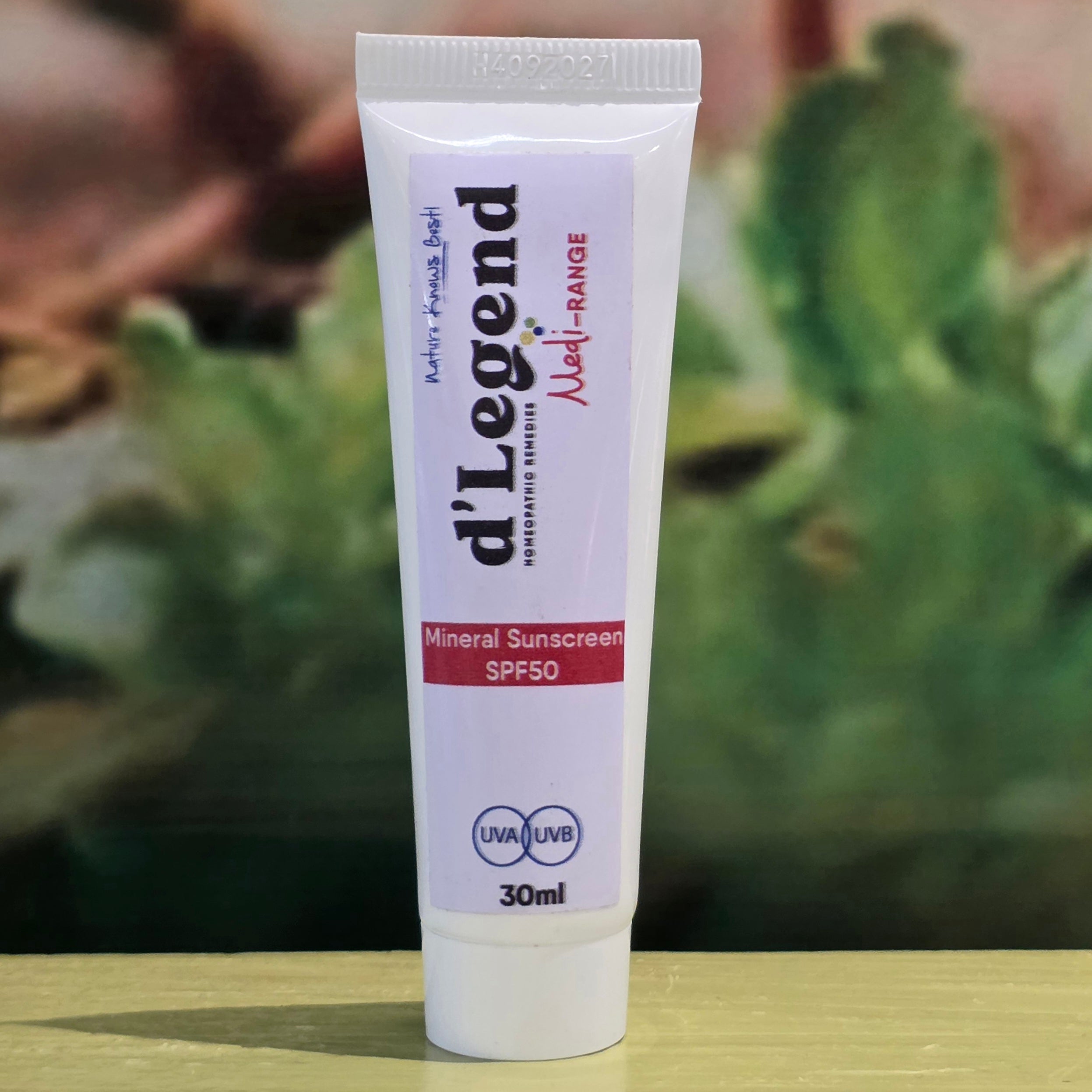 d'legend Mineral Sunscreen SPF50 30ml