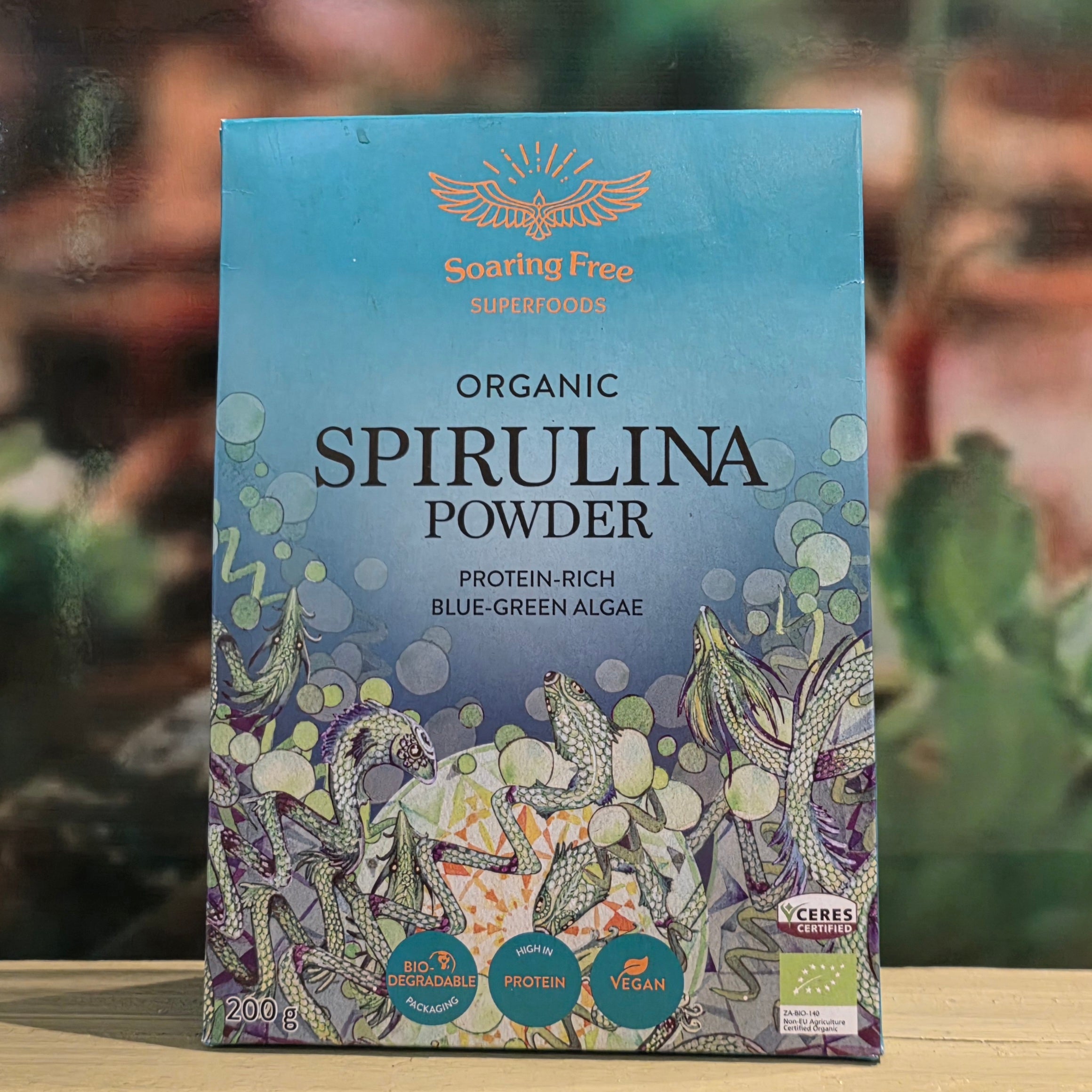 Soaring Free Organic Spirulina Powder 100g