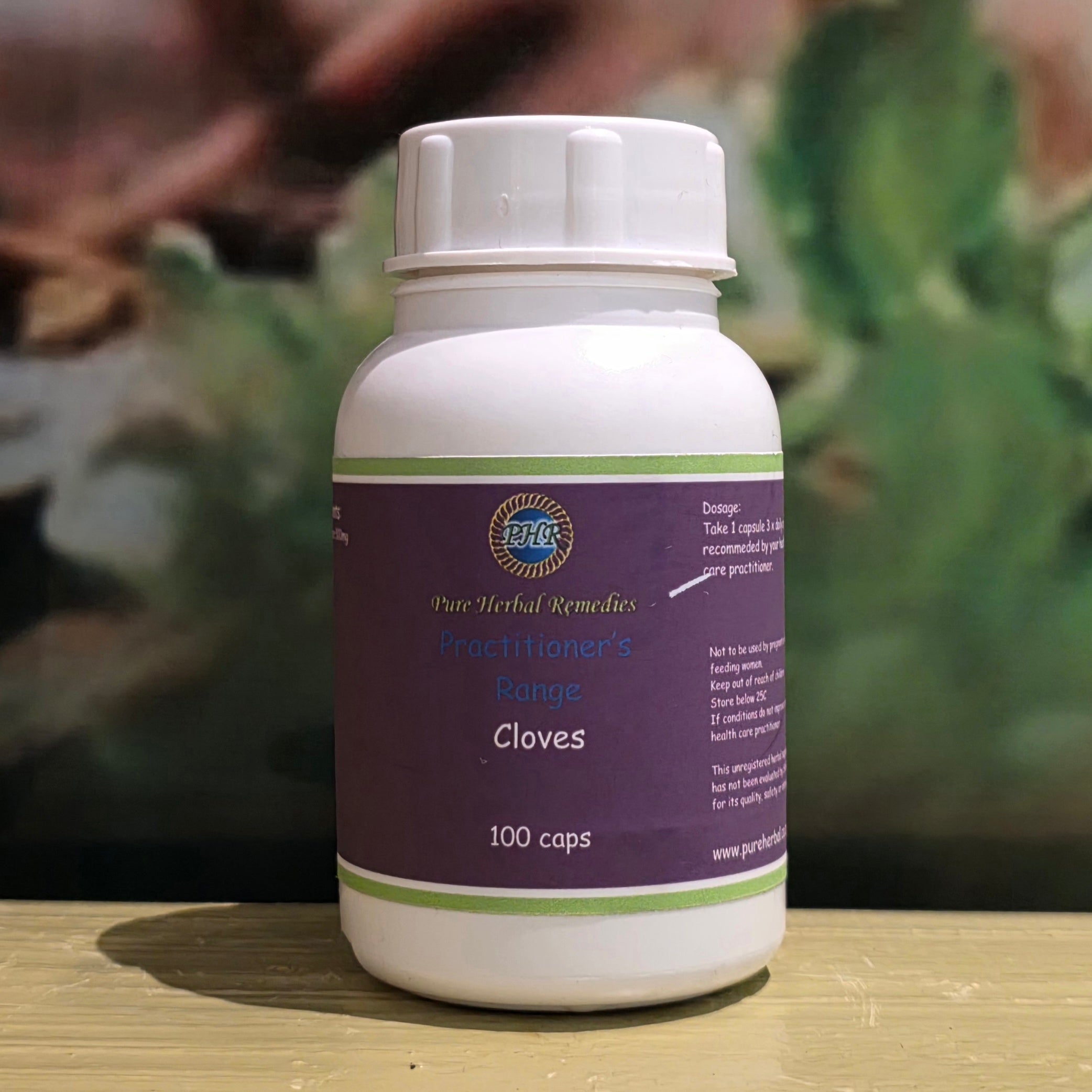 Pure Herbal Remedy Cloves  100 capsules