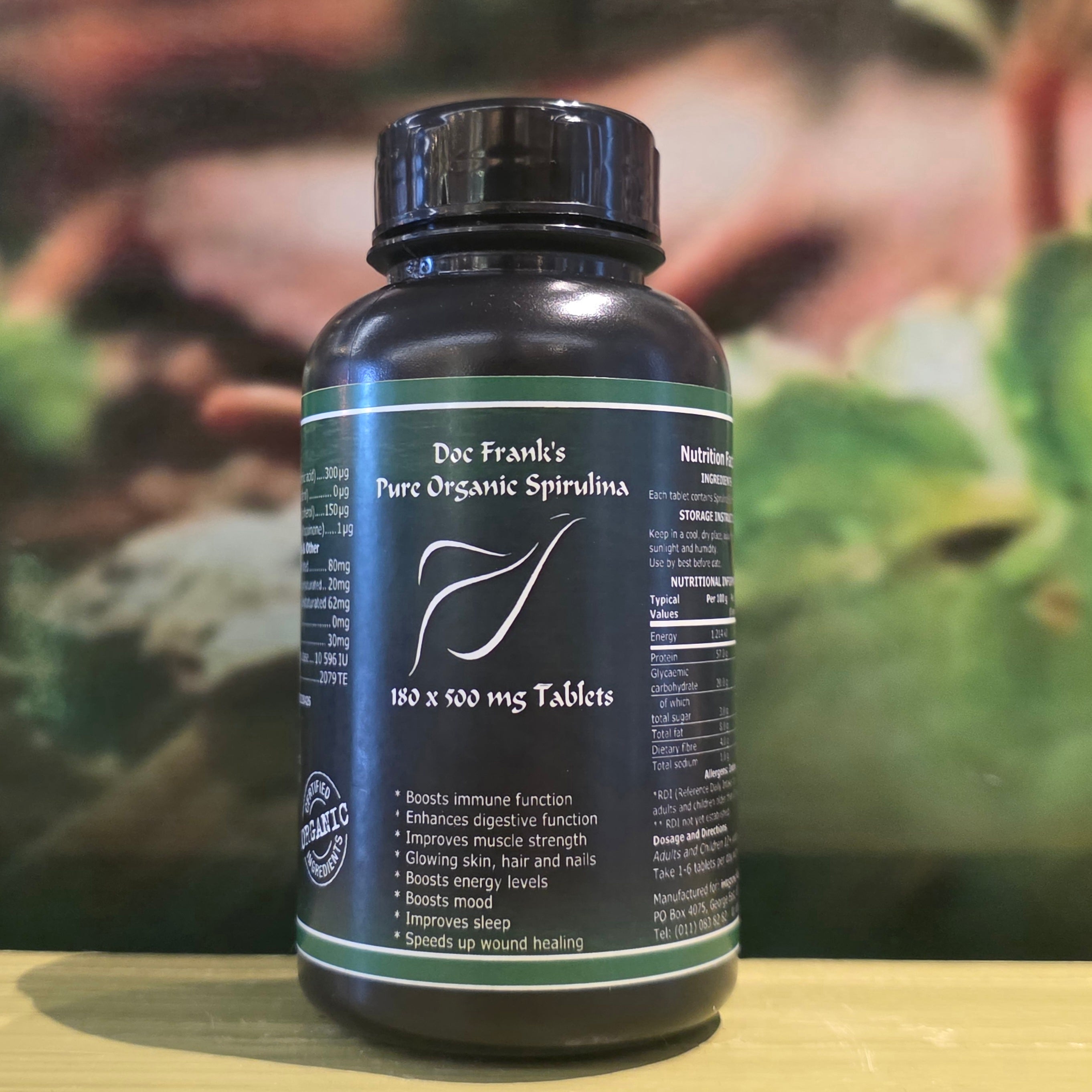 Doc Frank Spirulina 180 tablets