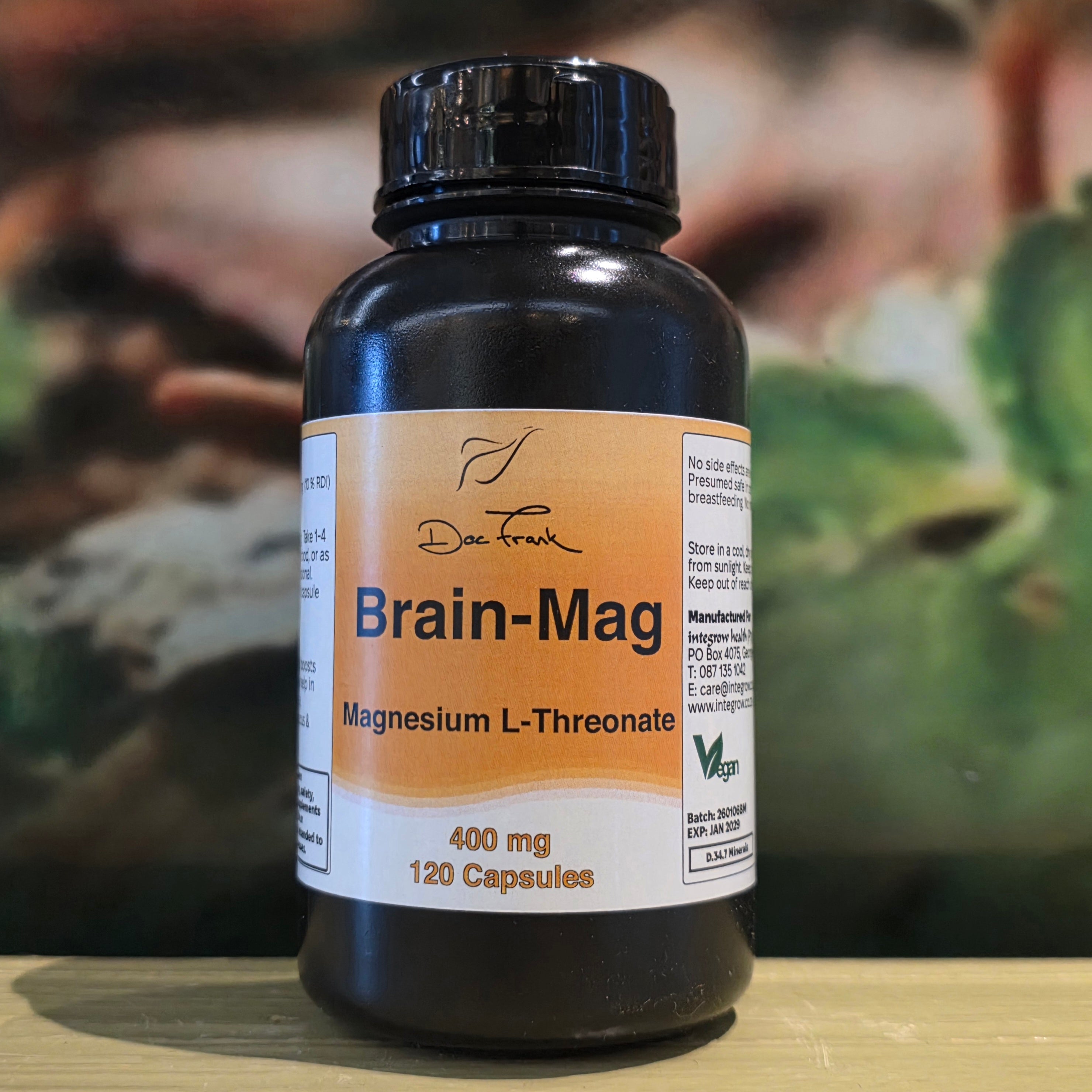 Doc Frank Brain Mag 120 capsules