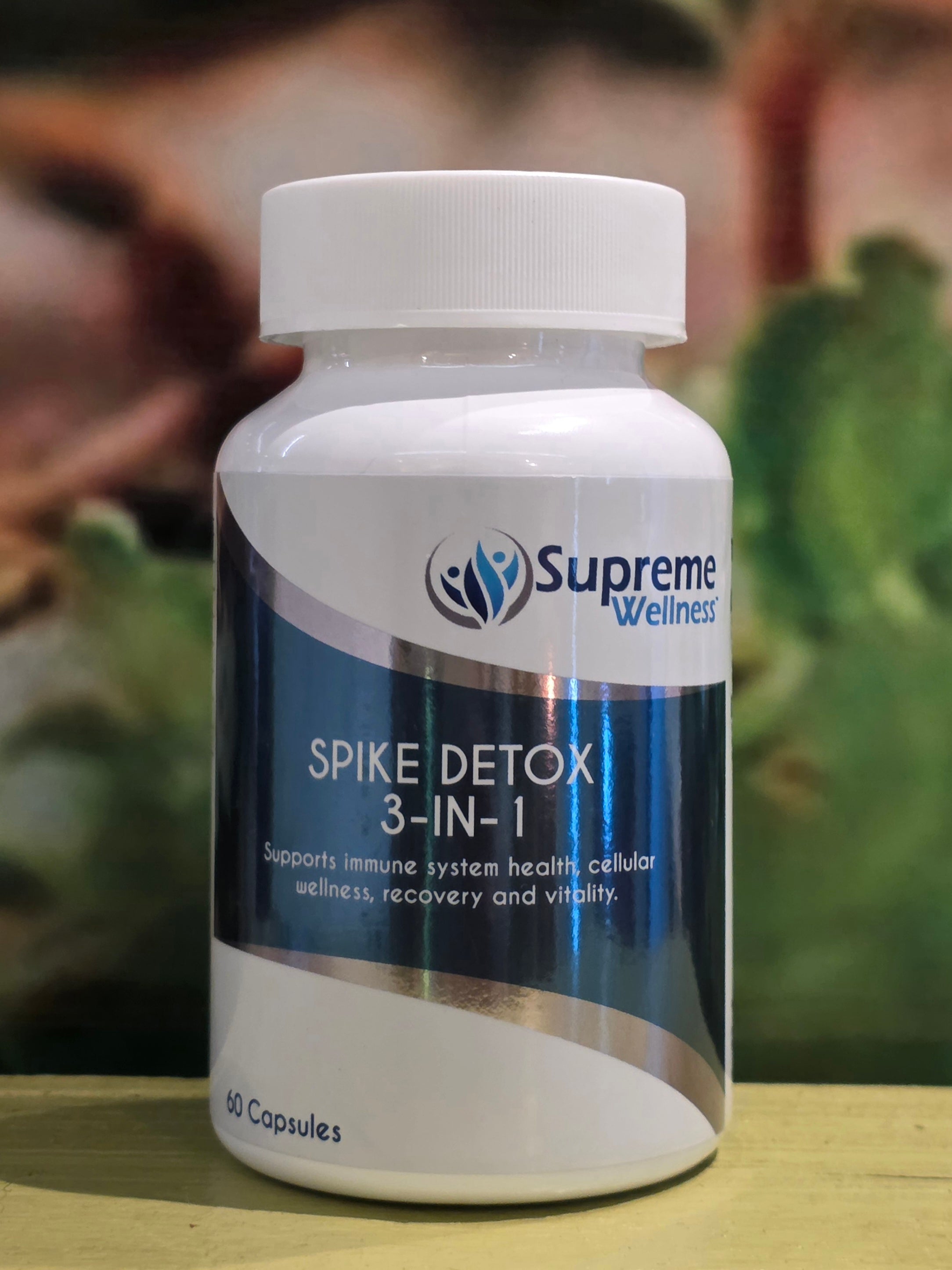 Supreme Wellness Spike Detox 3-in-1  60 capsules