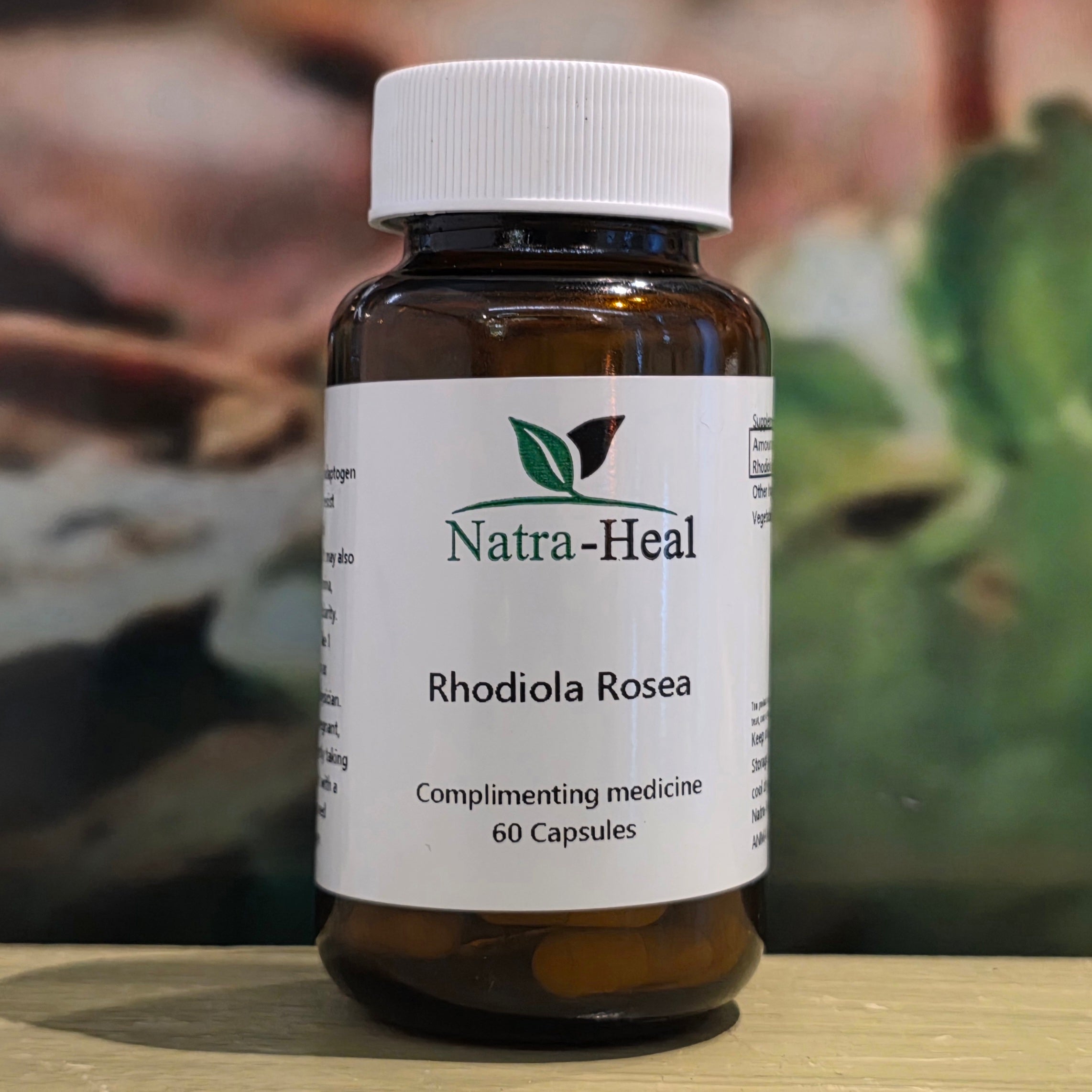 Natra-Heal Rhodiola Rosea  60 capsules