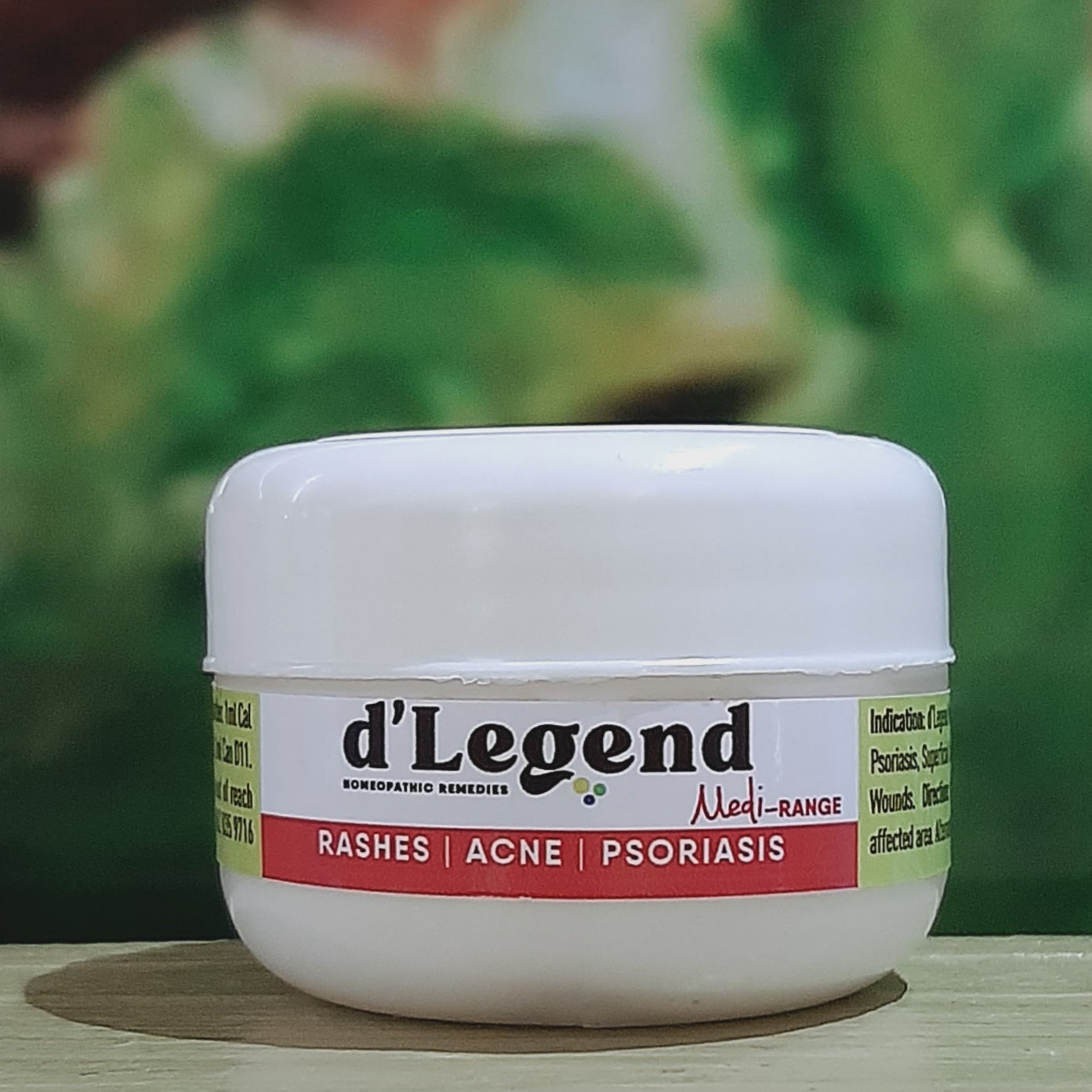 d'Legend Medi-range Rashes-Acne-Psoriasis 50ml Cream