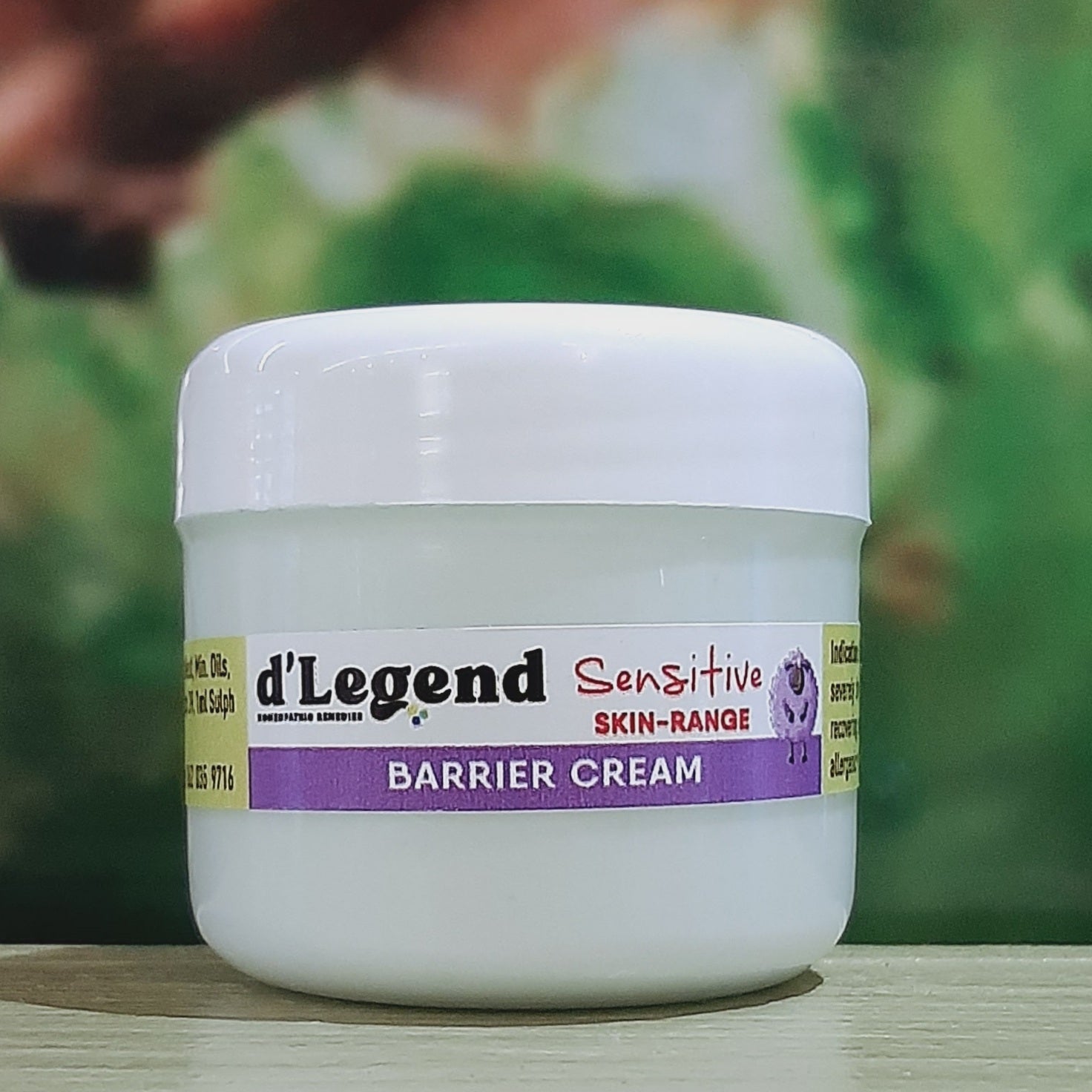 d'Legend Sensitive Skin Range Barrier Cream 50ml
