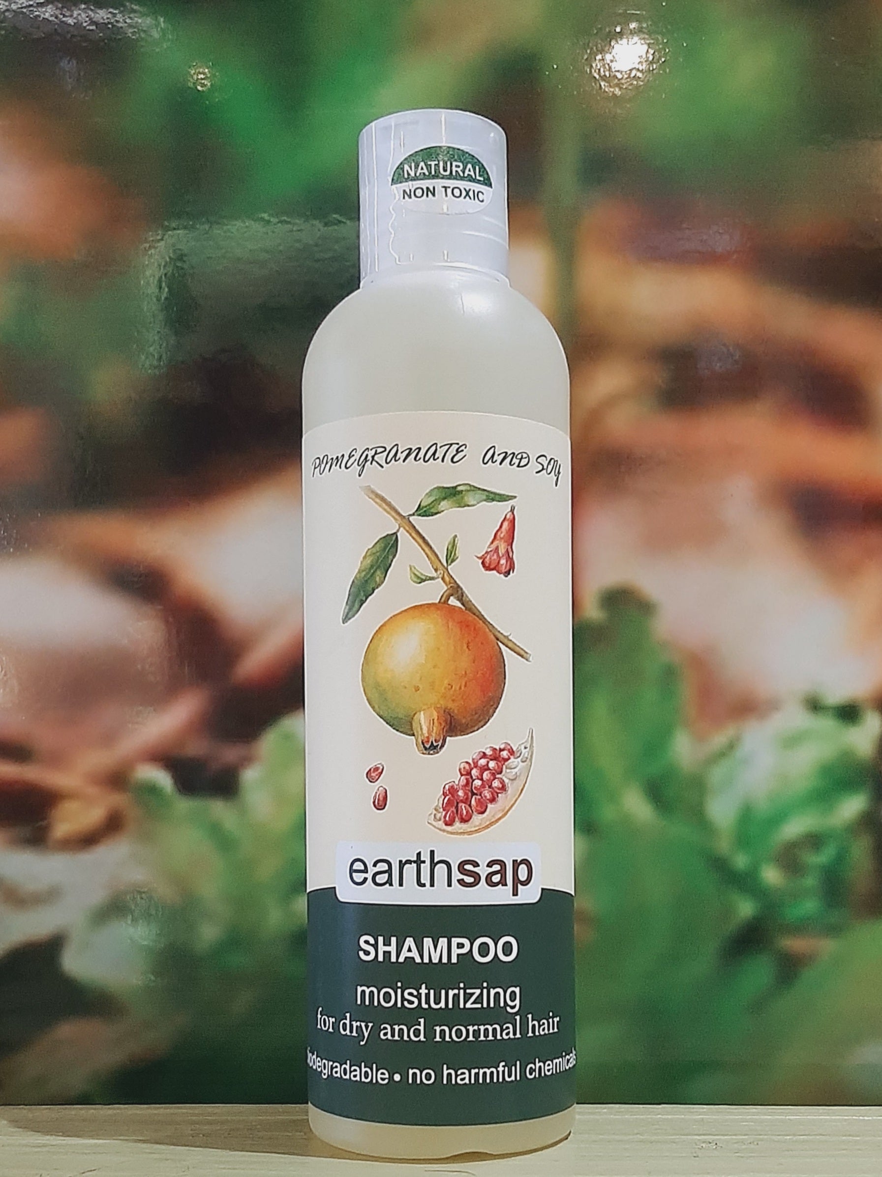 EarthSap Shampoo (Pomegranate and Soy) 250ml