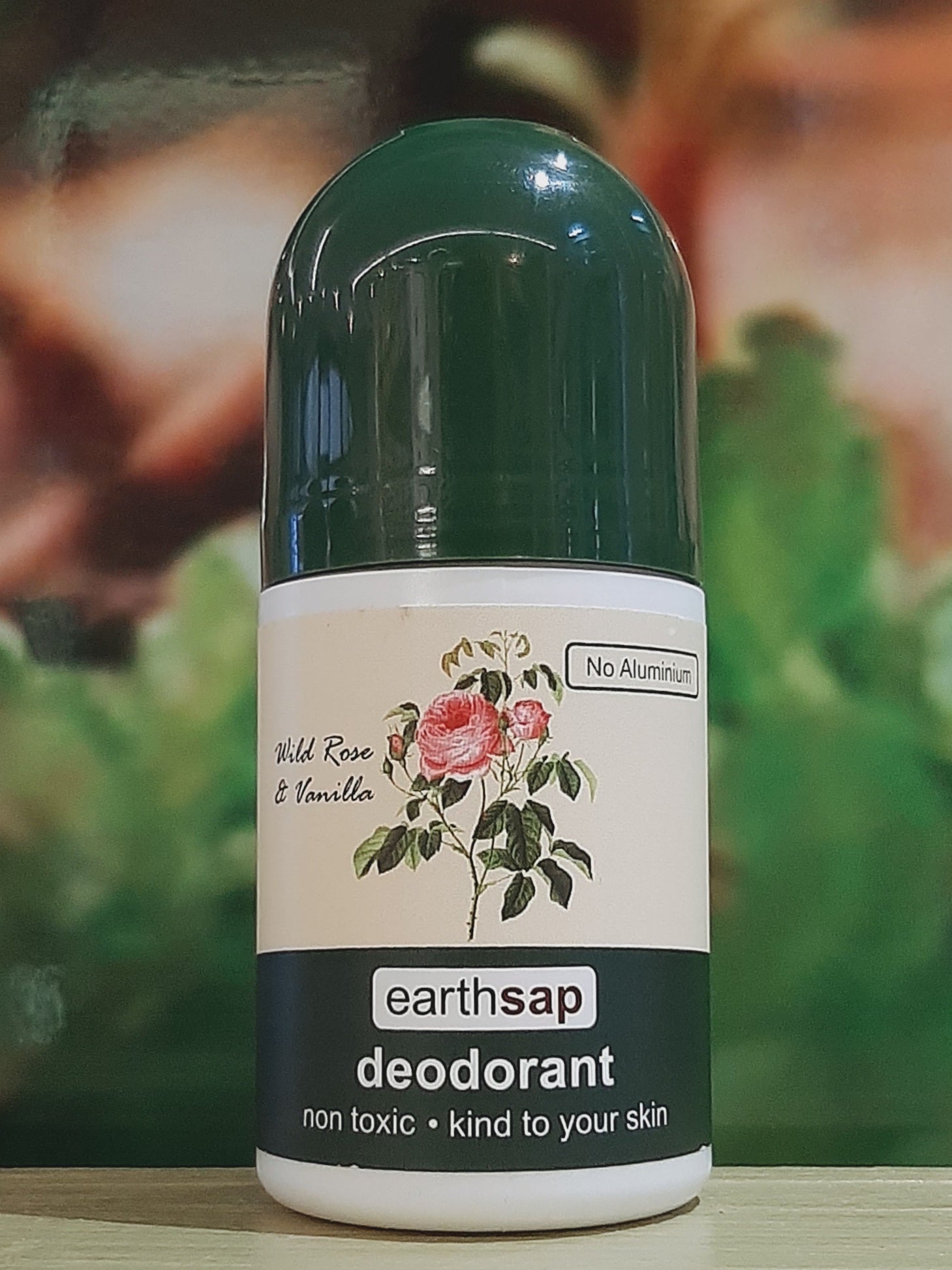 EarthSap Deodrant Roll-On (Wild Rose and Vanilla) 50ml